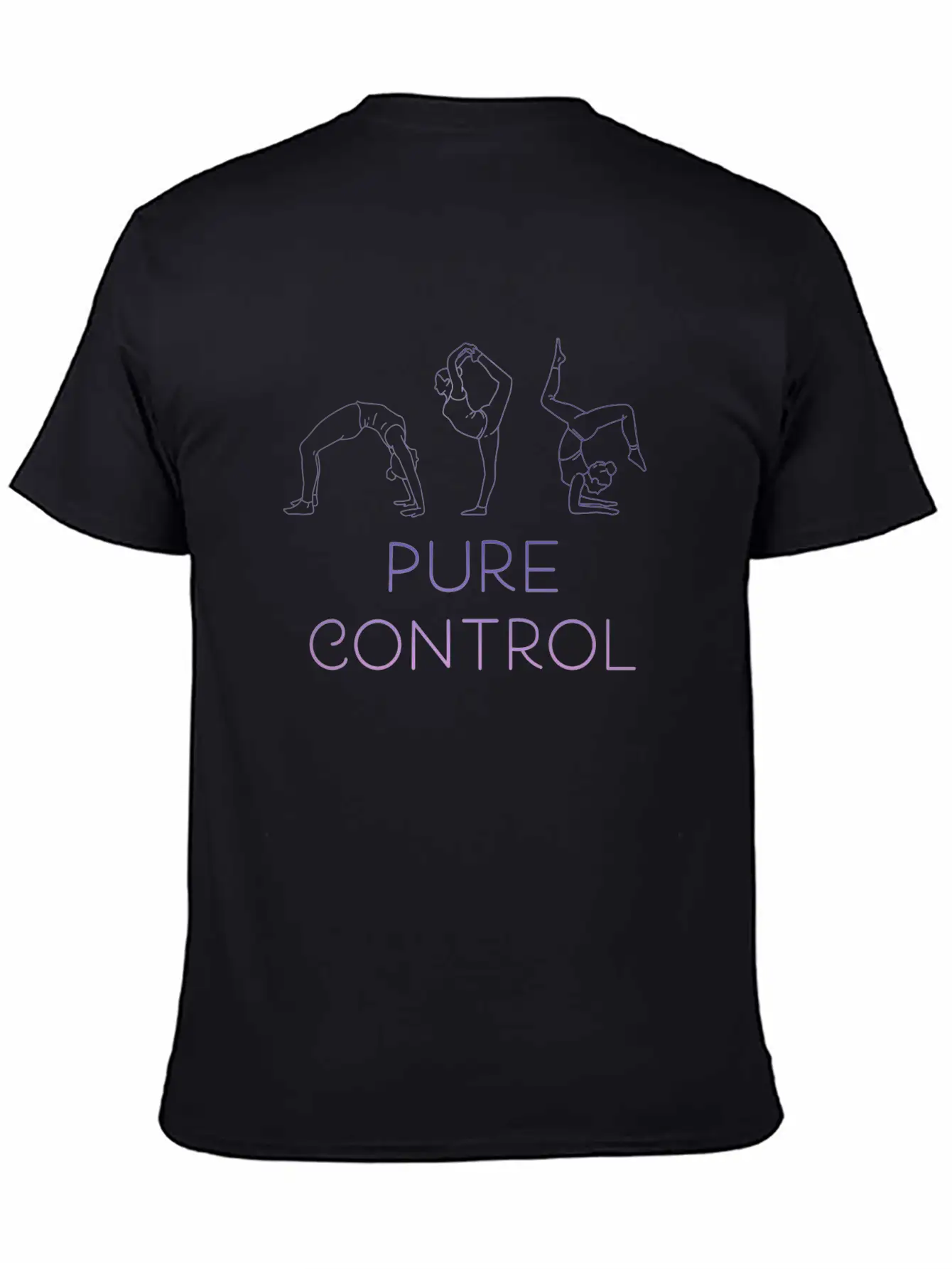 Pure Control Yoga Fitness For Meditation Training Breathable Graphic T-Shirt – Perfect For Casual Days