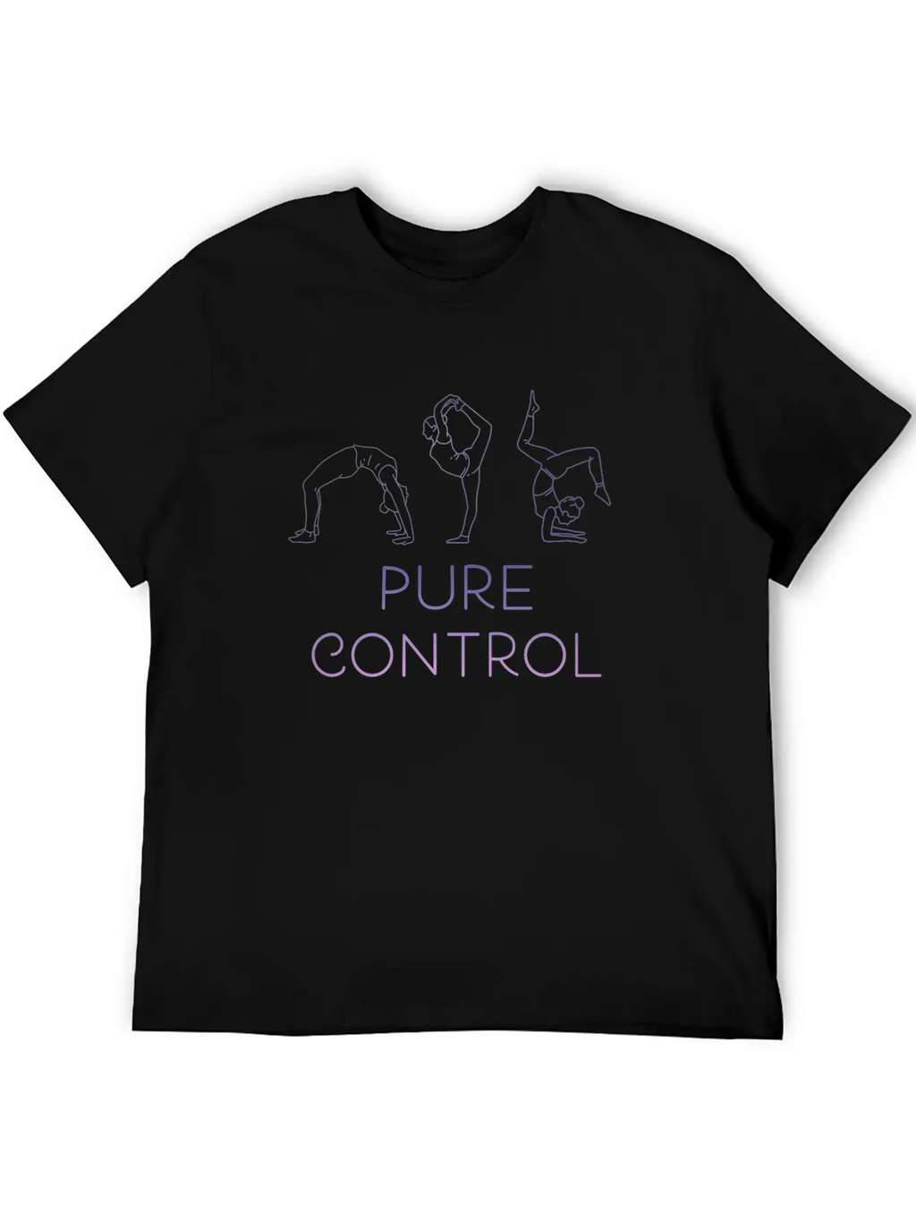 Pure Control Yoga Fitness For Meditation Training Breathable Graphic T-Shirt – Perfect For Casual Days