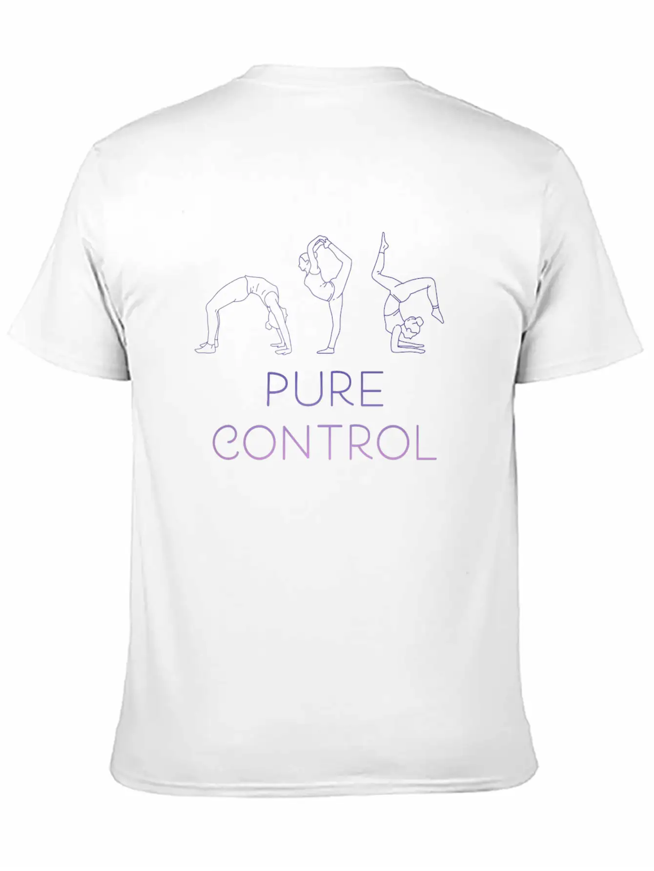 Pure Control Yoga Fitness For Meditation Training Breathable Graphic T-Shirt – Perfect For Casual Days