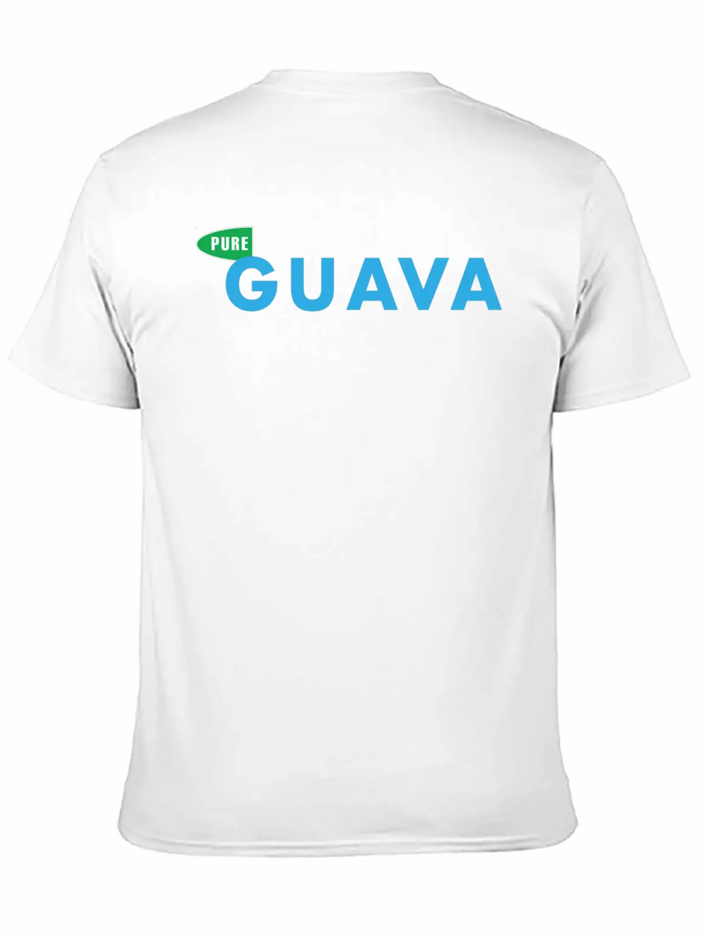 Pure Guava CD Logo Basic Graphic T-Shirt – Daily Comfort In Soft Cotton