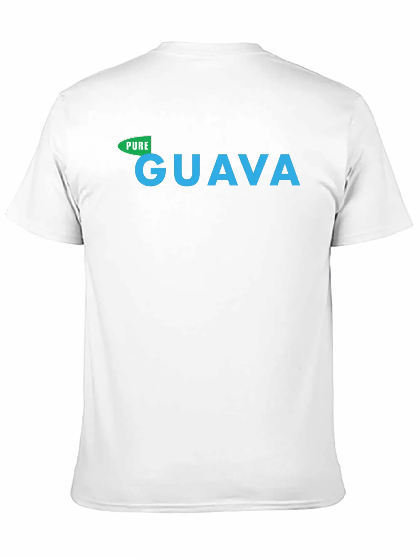 Pure Guava CD Logo Basic Graphic T-Shirt – Daily Comfort In Soft Cotton