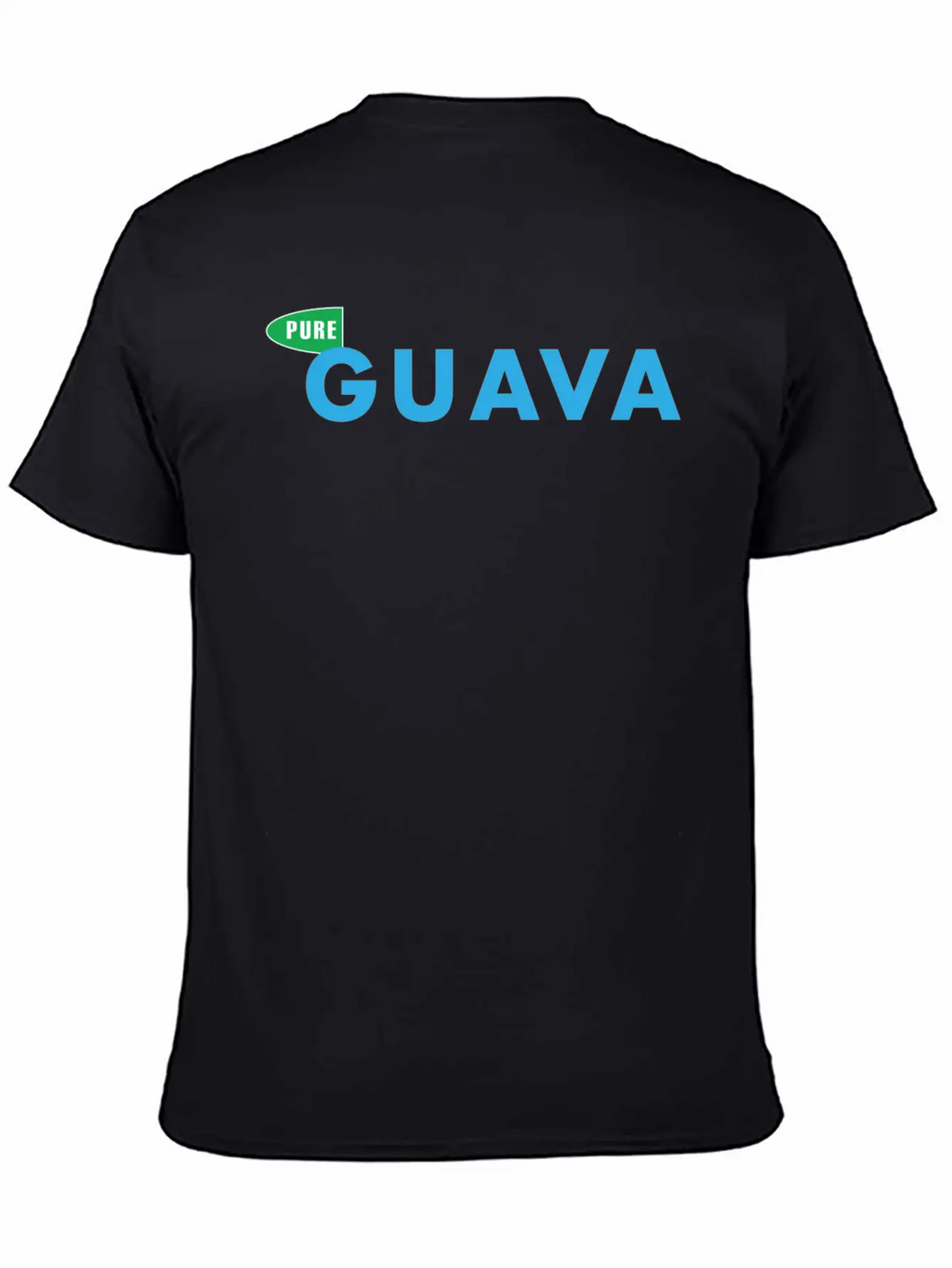 Pure Guava CD Logo Basic Graphic T-Shirt – Daily Comfort In Soft Cotton