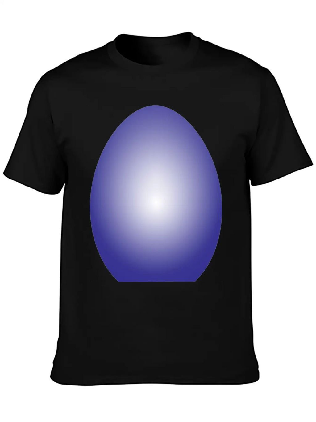 Purple Easter Egg Breathable Soft Cotton T-Shirt – Timeless Casual Look