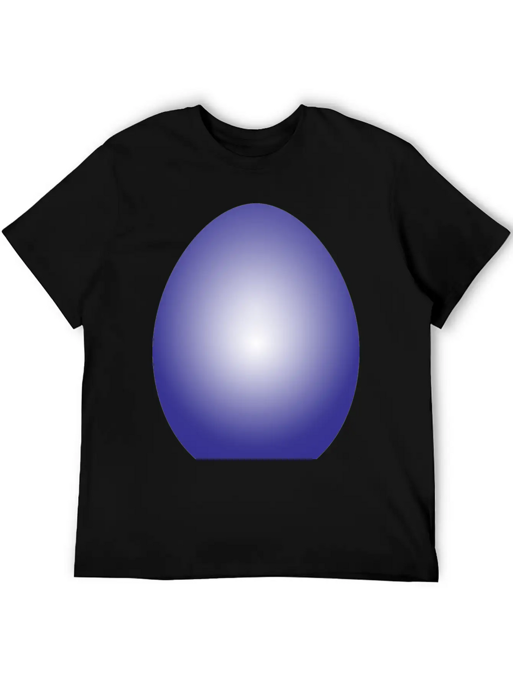 Purple Easter Egg Breathable Soft Cotton T-Shirt – Timeless Casual Look