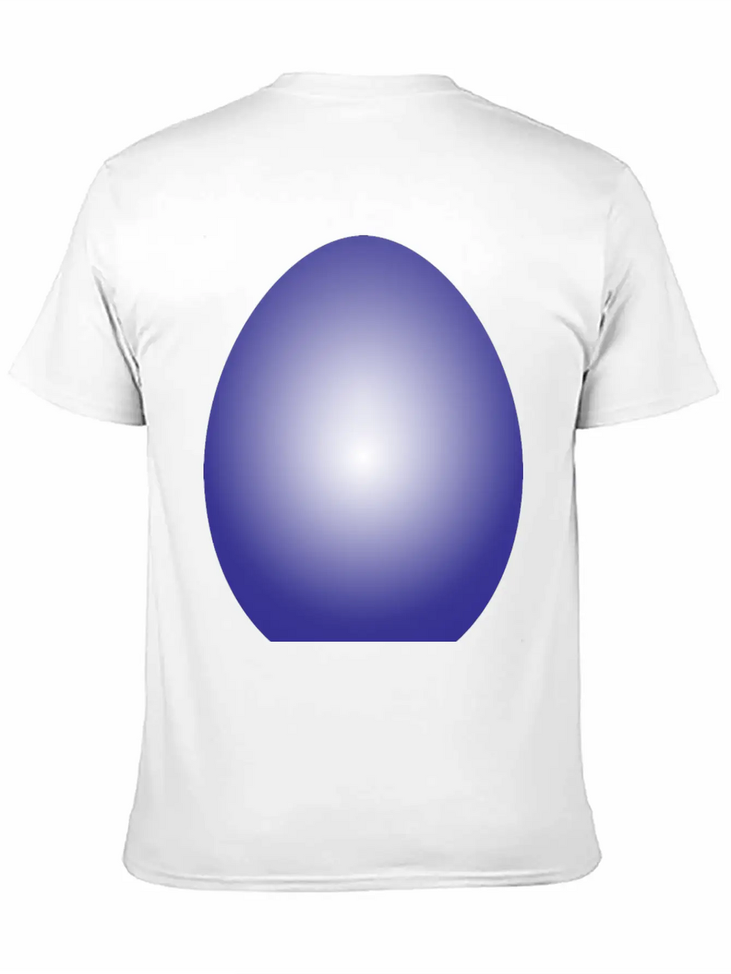 Purple Easter Egg Breathable Soft Cotton T-Shirt – Timeless Casual Look