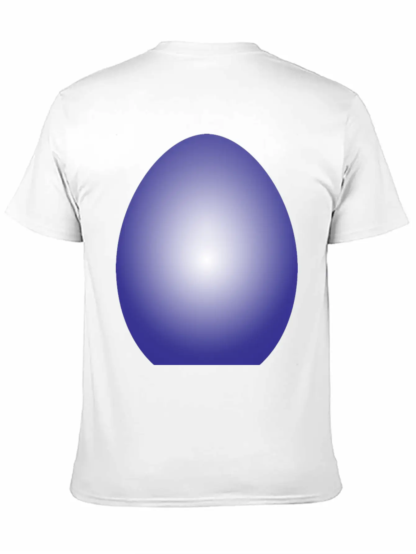 Purple Easter Egg Breathable Soft Cotton T-Shirt – Timeless Casual Look