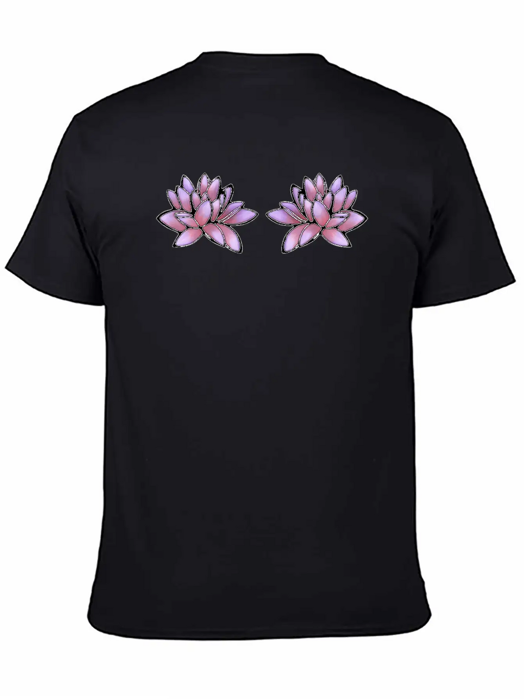 Purple Lily Classic Cotton Tee – Unisex Comfort For Any Season