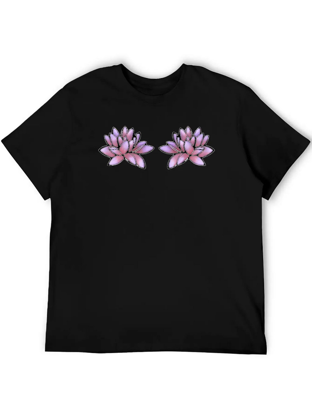 Purple Lily Classic Cotton Tee – Unisex Comfort For Any Season