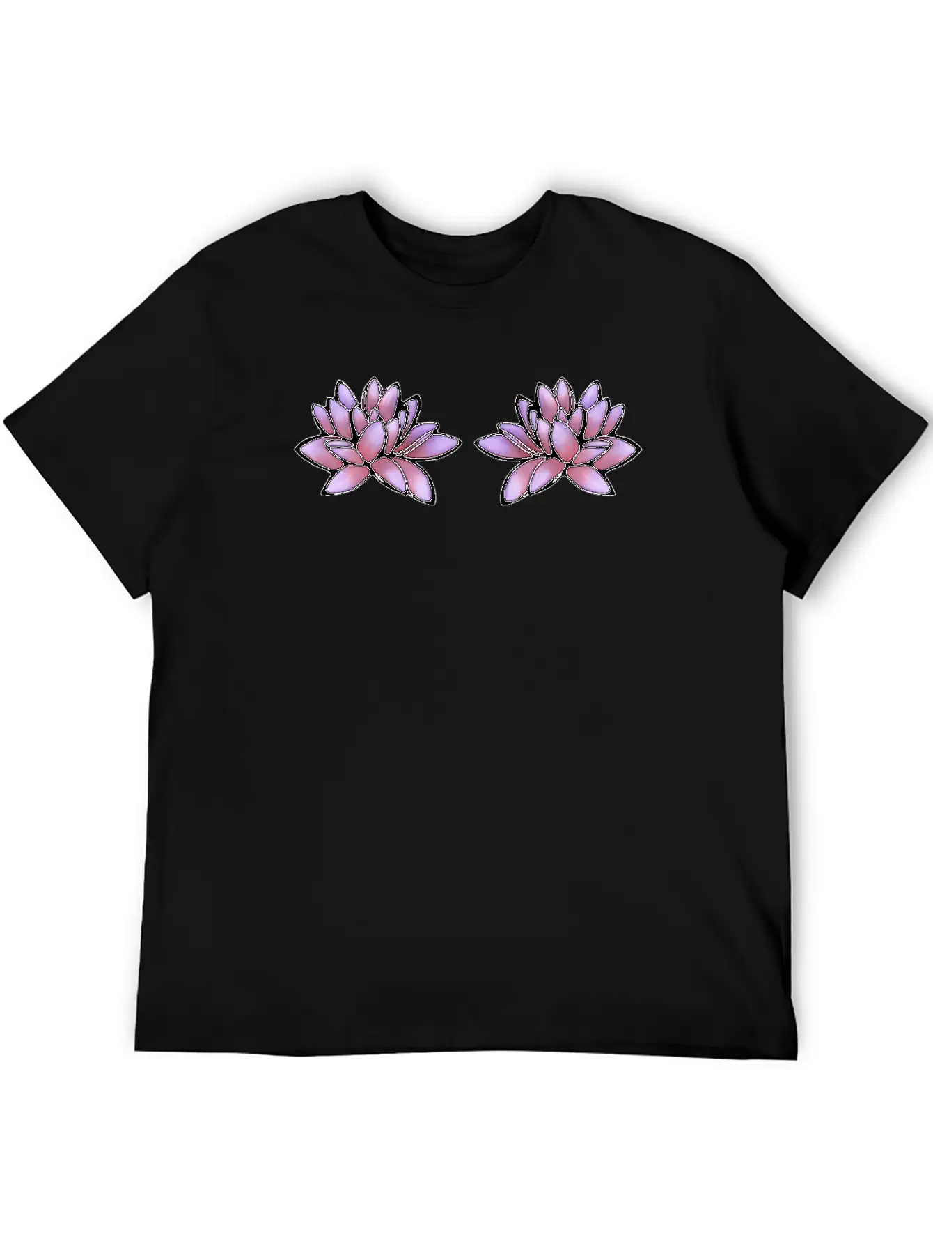 Purple Lily Classic Cotton Tee – Unisex Comfort For Any Season