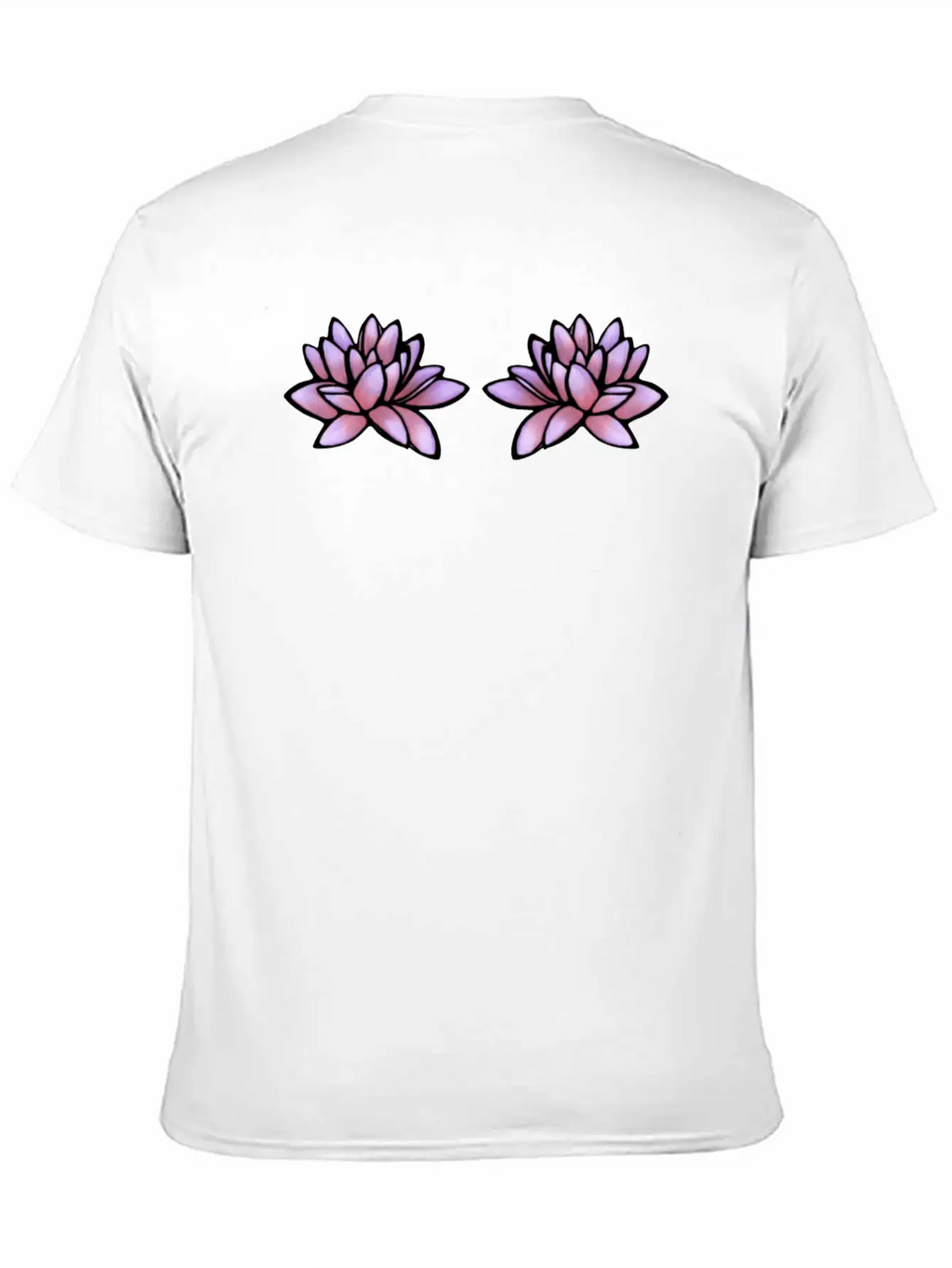 Purple Lily Classic Cotton Tee – Unisex Comfort For Any Season