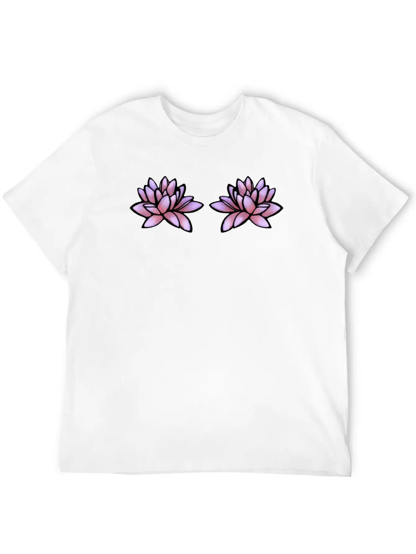 Purple Lily Classic Cotton Tee – Unisex Comfort For Any Season