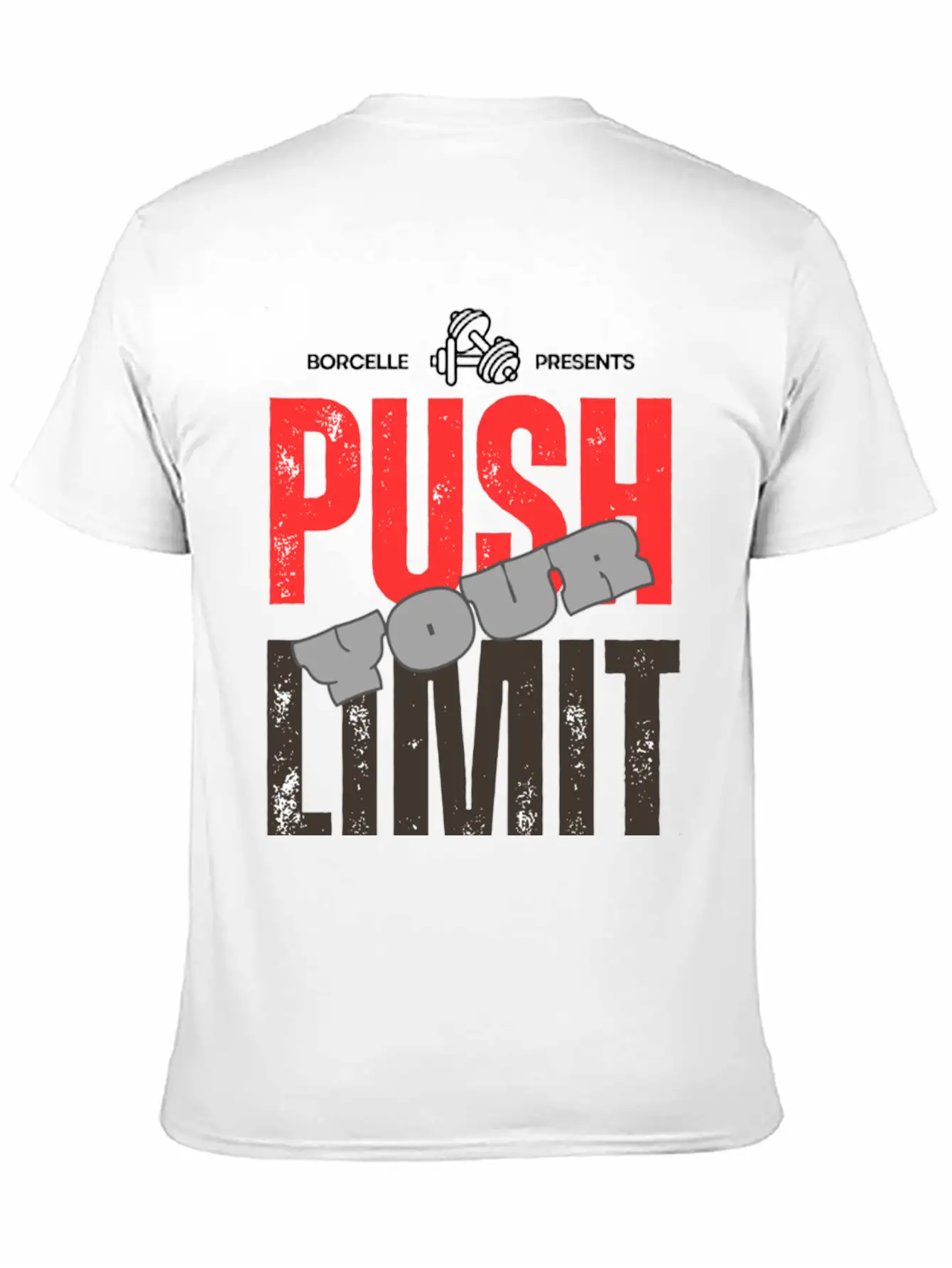 Push Your Limit Relaxed Everyday Tee – Lightweight And Durable Cotton