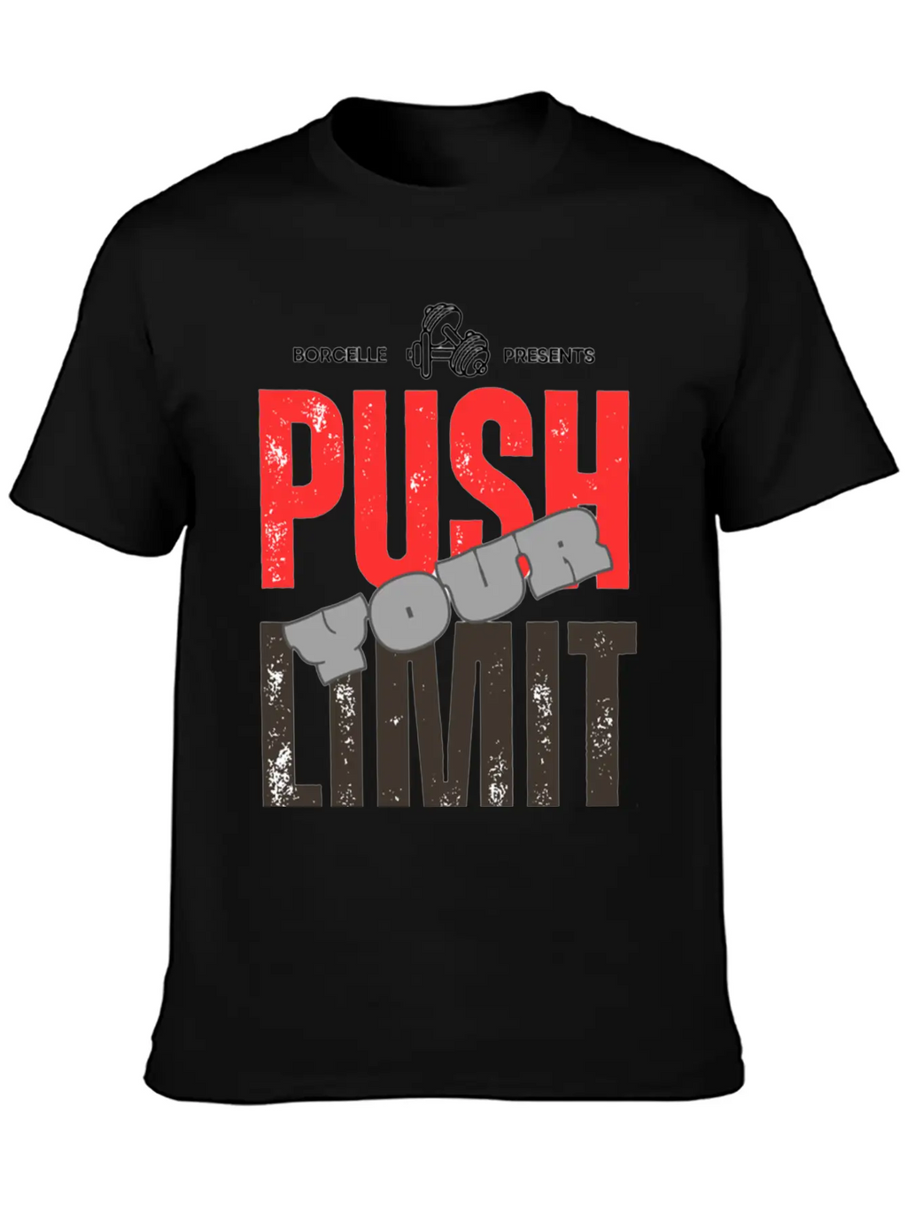 Push Your Limit Relaxed Everyday Tee – Lightweight And Durable Cotton