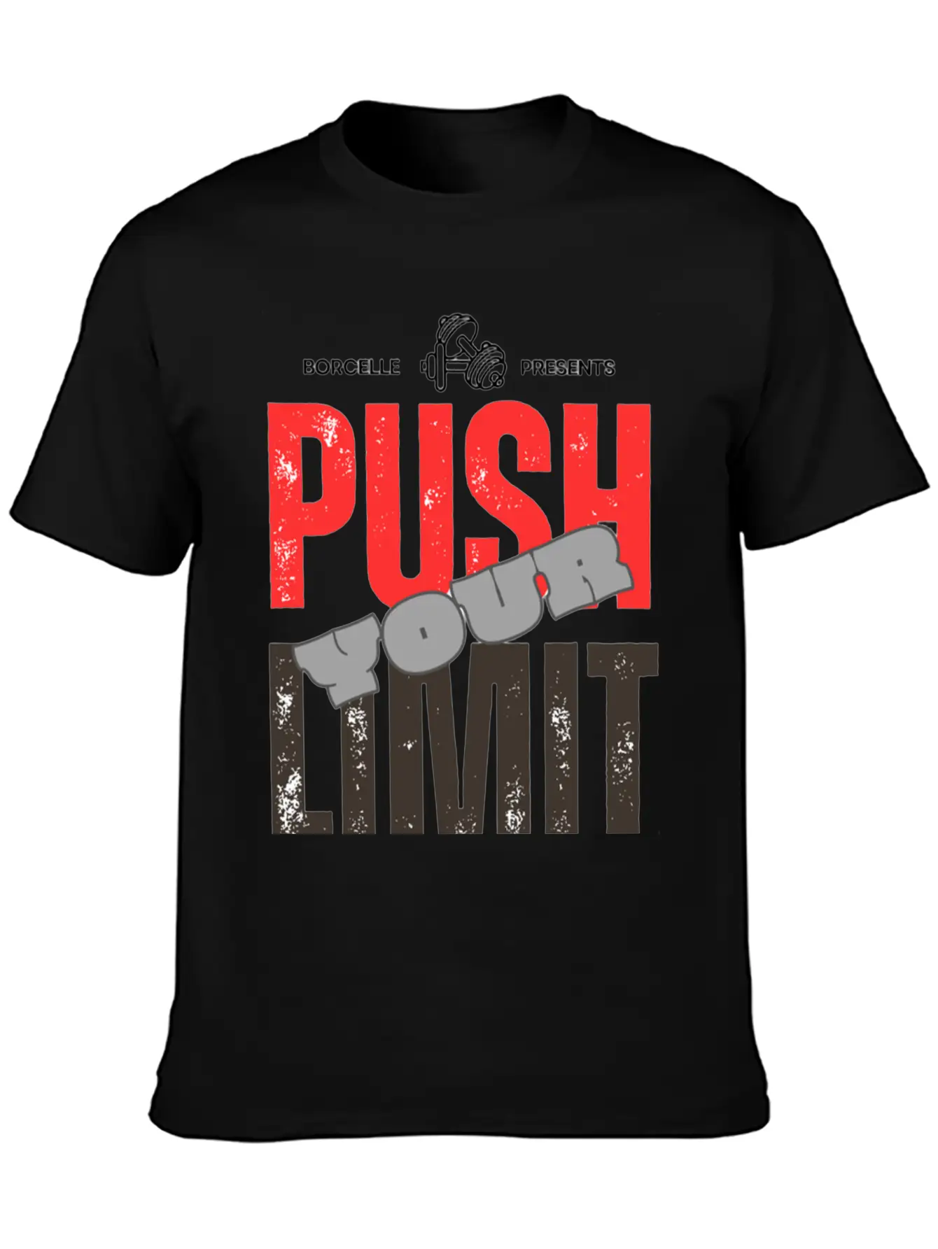Push Your Limit Relaxed Everyday Tee – Lightweight And Durable Cotton