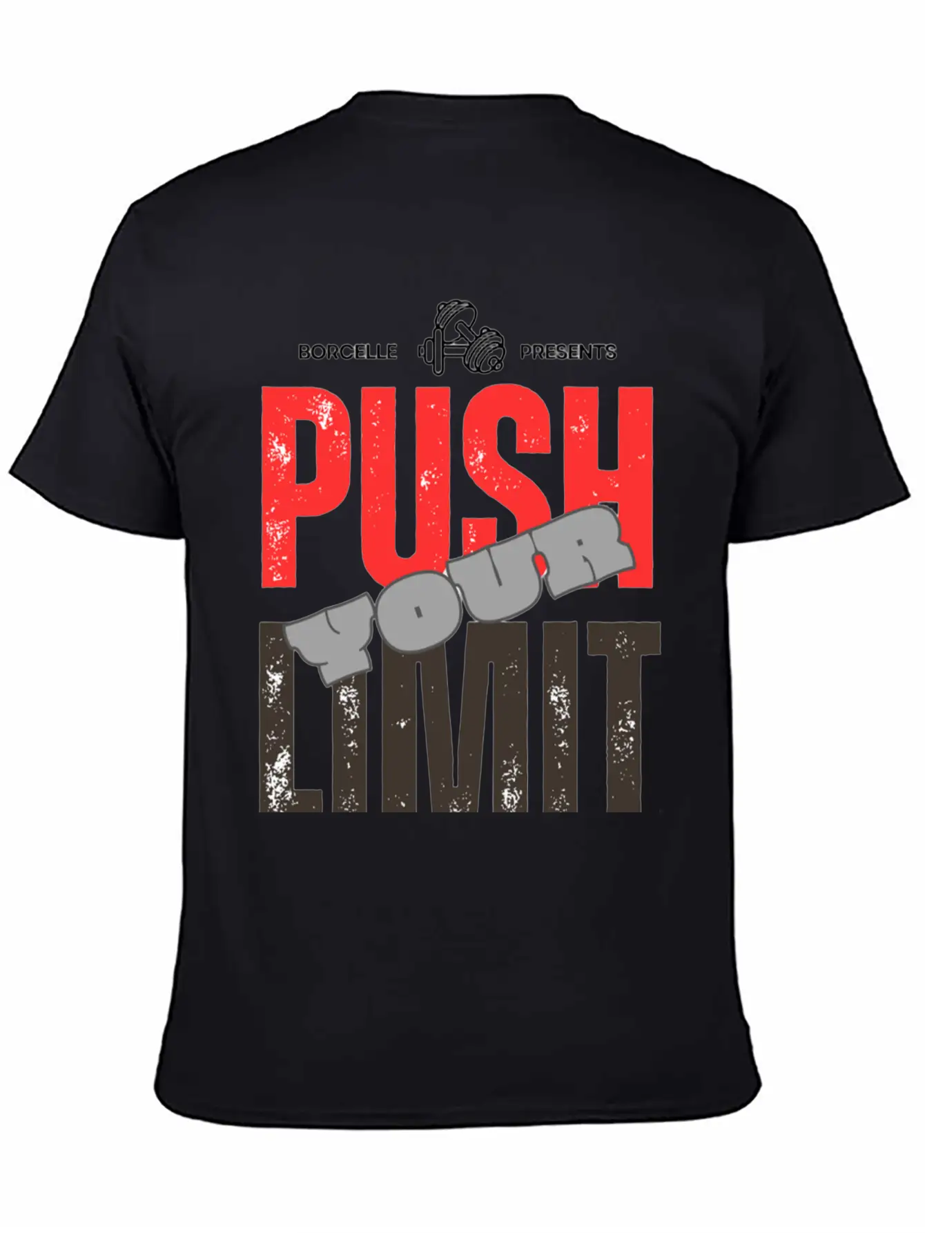 Push Your Limit Relaxed Everyday Tee – Lightweight And Durable Cotton