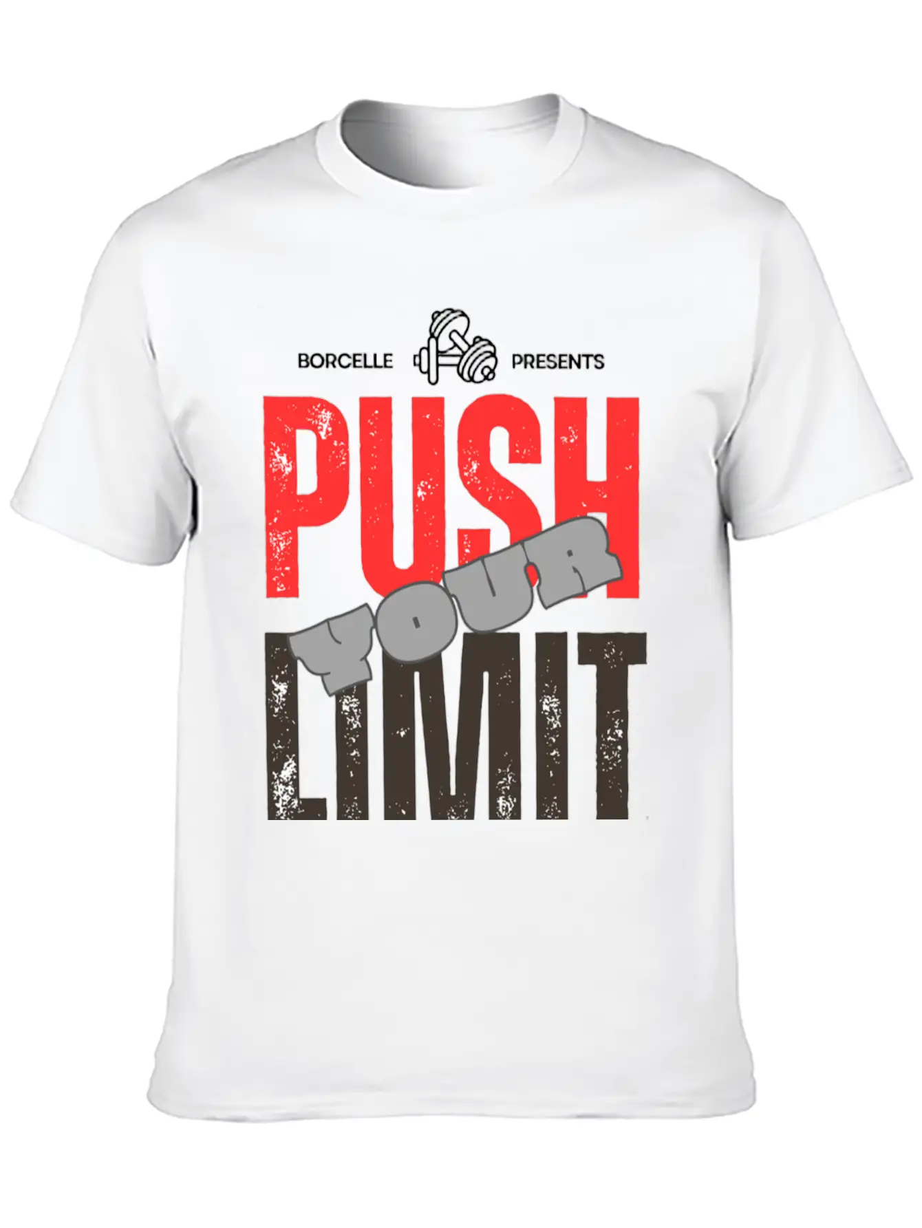 Push Your Limit Relaxed Everyday Tee – Lightweight And Durable Cotton