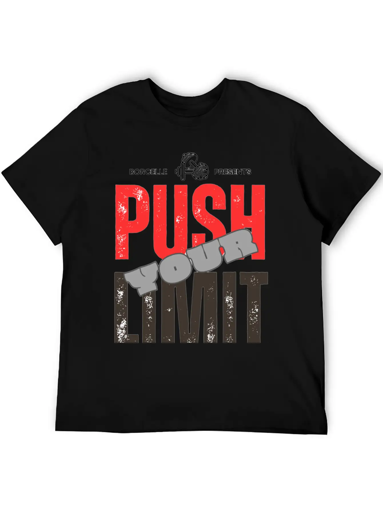 Push Your Limit Relaxed Everyday Tee – Lightweight And Durable Cotton