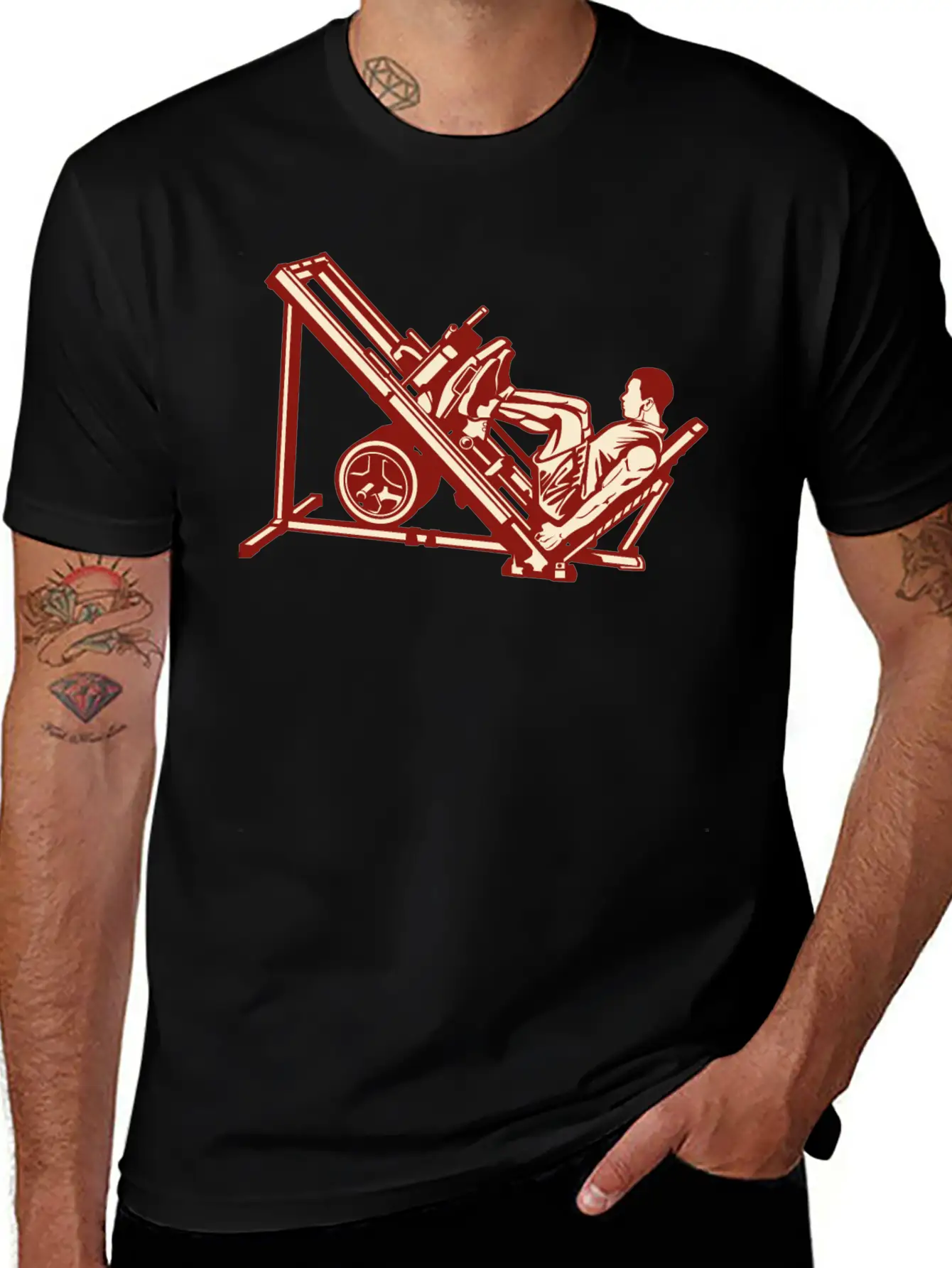 Push Yourself Basic Graphic T-Shirt – Daily Comfort In Soft Cotton