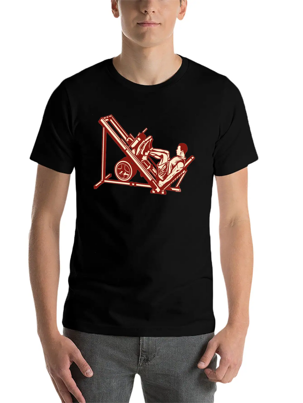 Push Yourself Basic Graphic T-Shirt – Daily Comfort In Soft Cotton