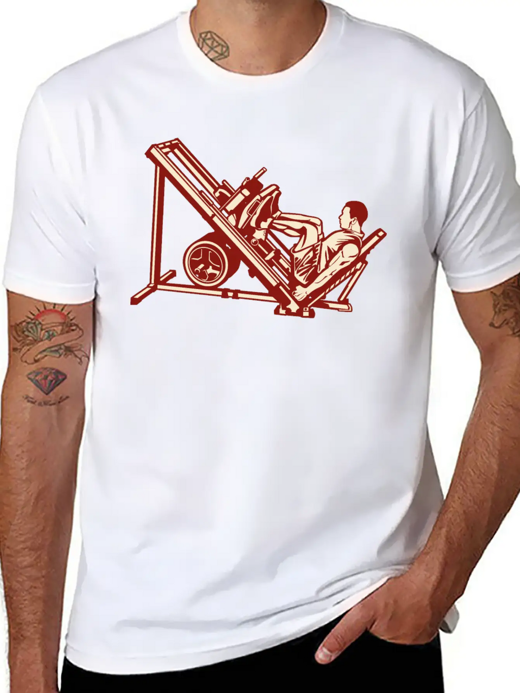 Push Yourself Basic Graphic T-Shirt – Daily Comfort In Soft Cotton