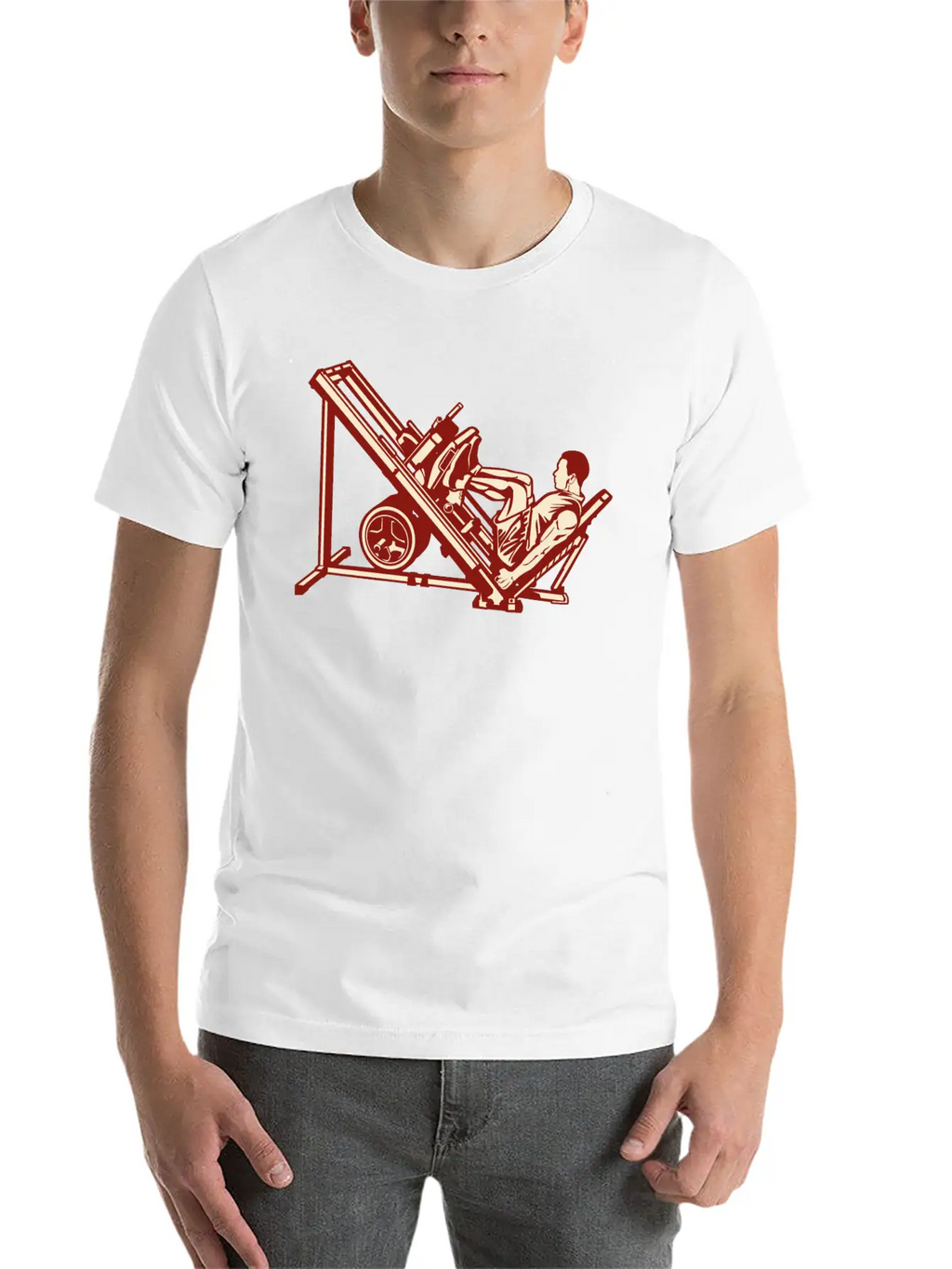 Push Yourself Basic Graphic T-Shirt – Daily Comfort In Soft Cotton