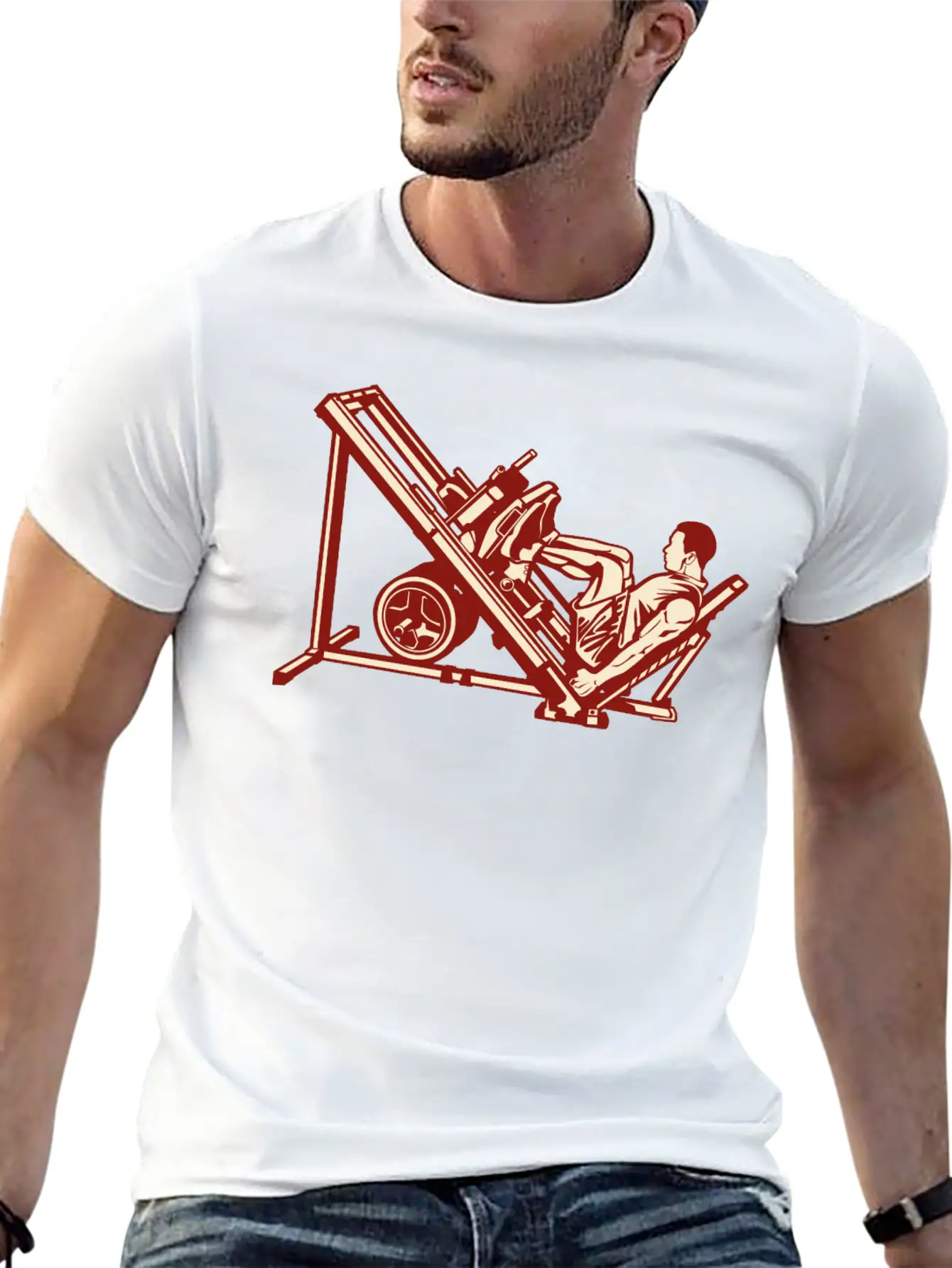Push Yourself Basic Graphic T-Shirt – Daily Comfort In Soft Cotton