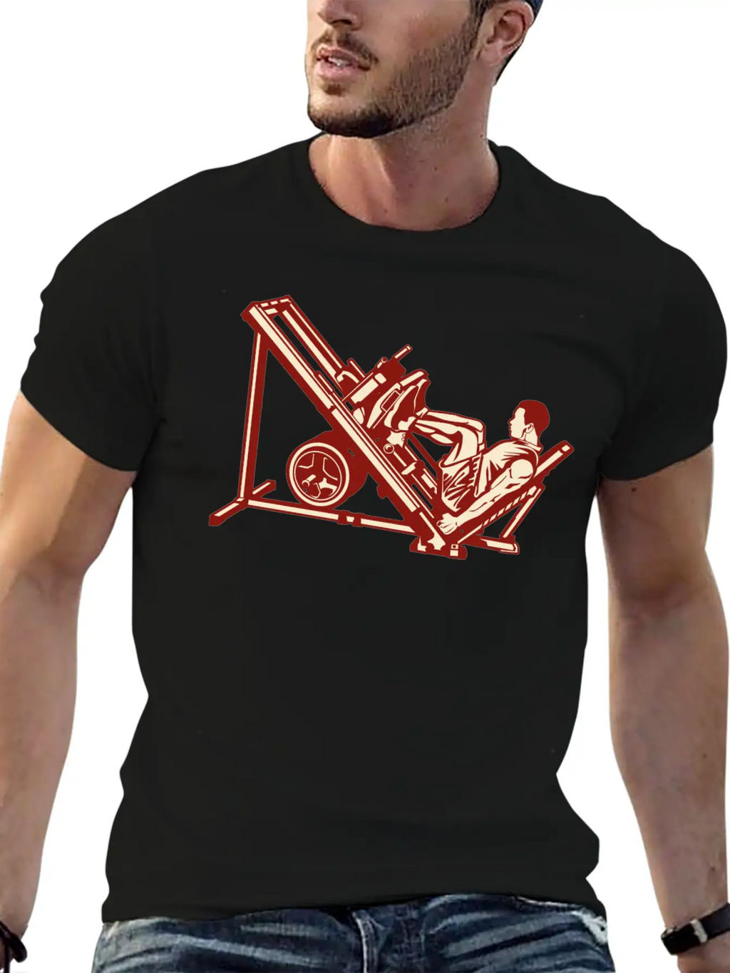 Push Yourself Basic Graphic T-Shirt – Daily Comfort In Soft Cotton