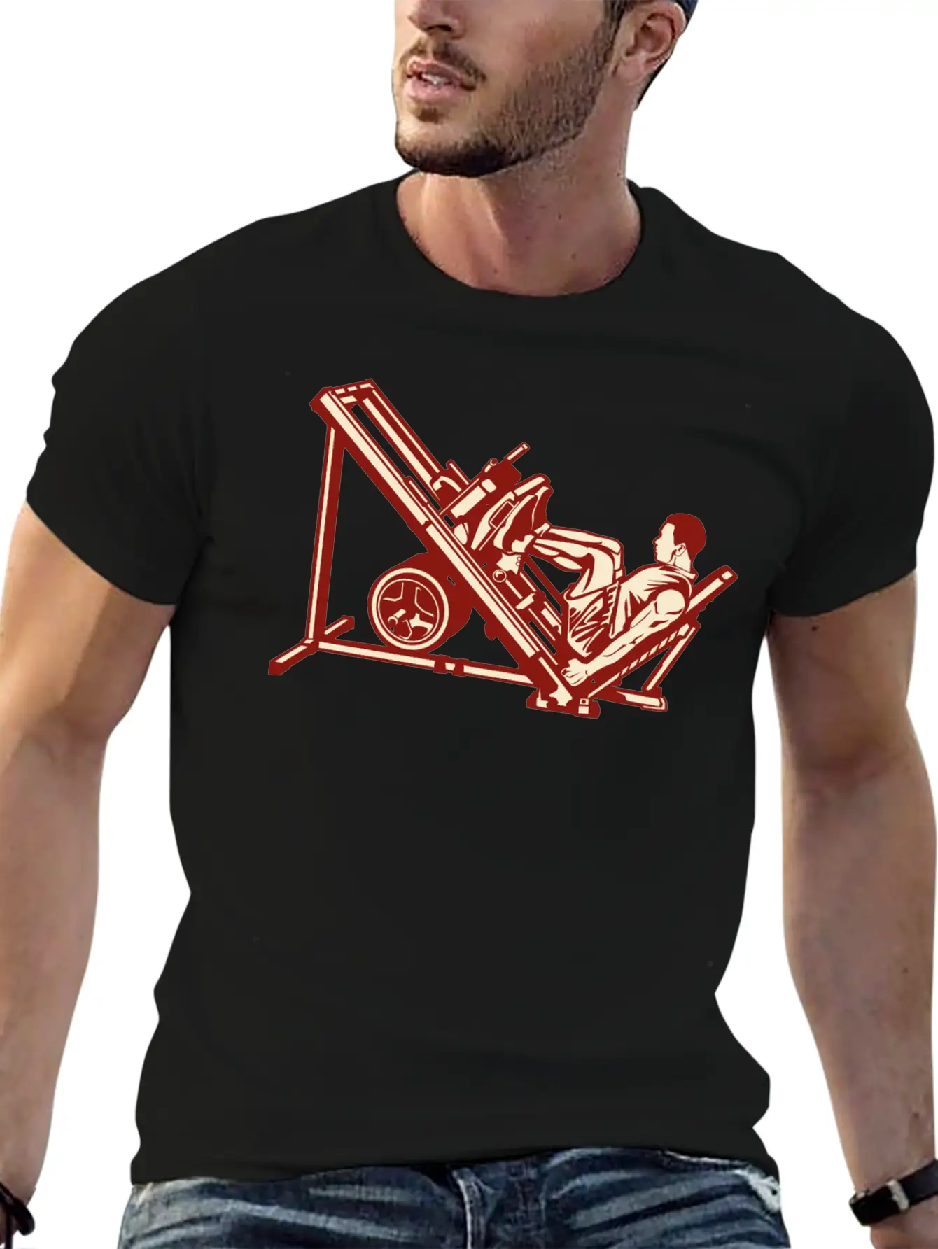 Push Yourself Basic Graphic T-Shirt – Daily Comfort In Soft Cotton