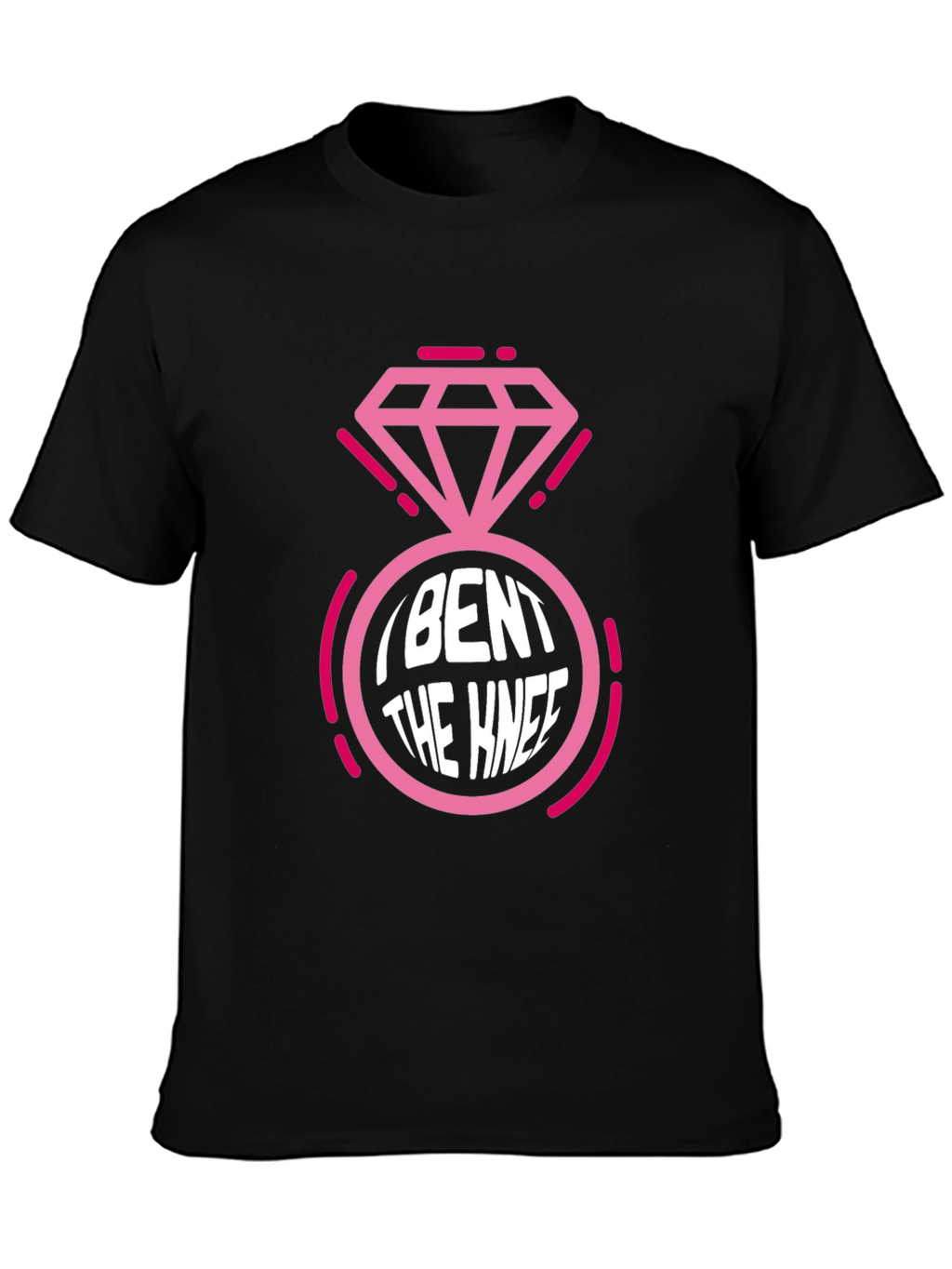 I Bent The Knee Wedding Proposal T-Shirt