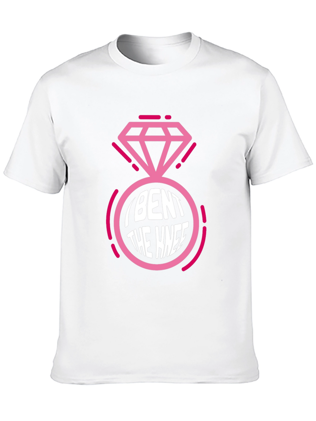 I Bent The Knee Wedding Proposal T-Shirt