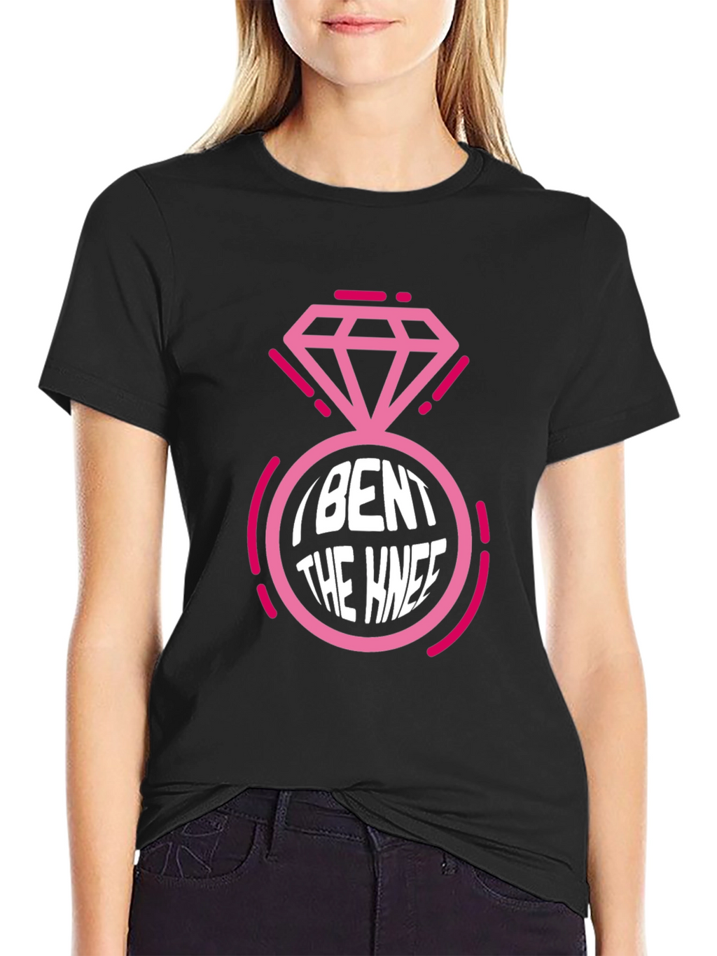 I Bent The Knee Wedding Proposal T-Shirt