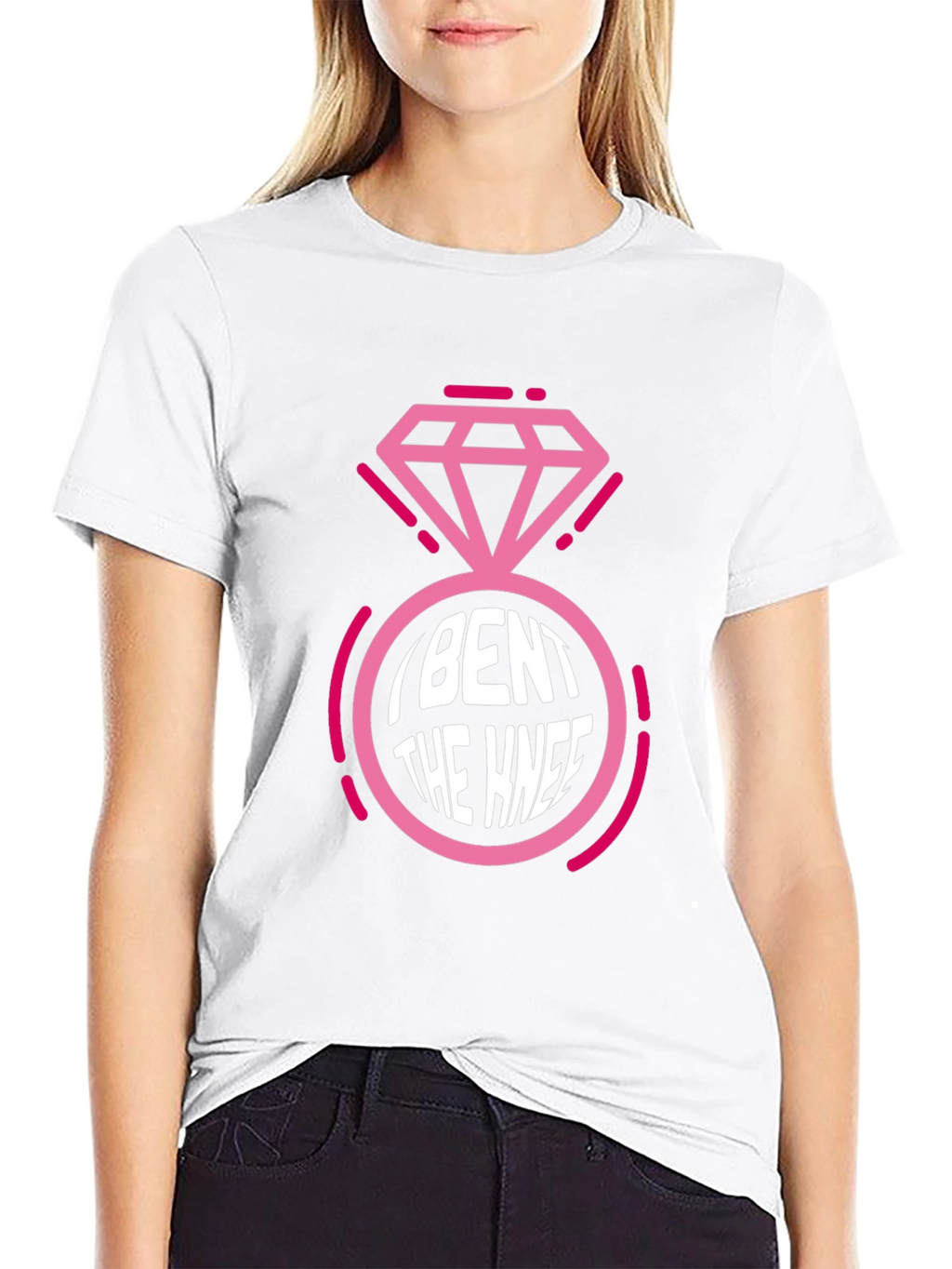 I Bent The Knee Wedding Proposal T-Shirt