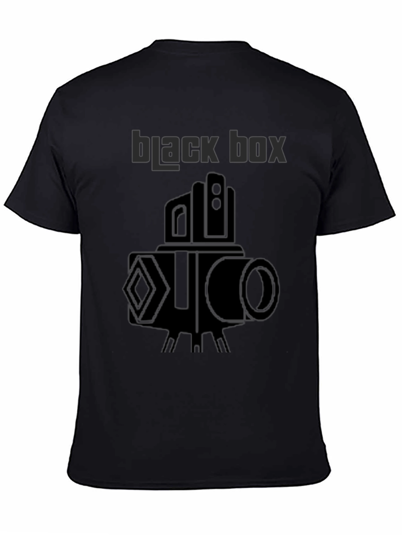 Black Box Camera T-Shirt - Retro Style Graphic Tee