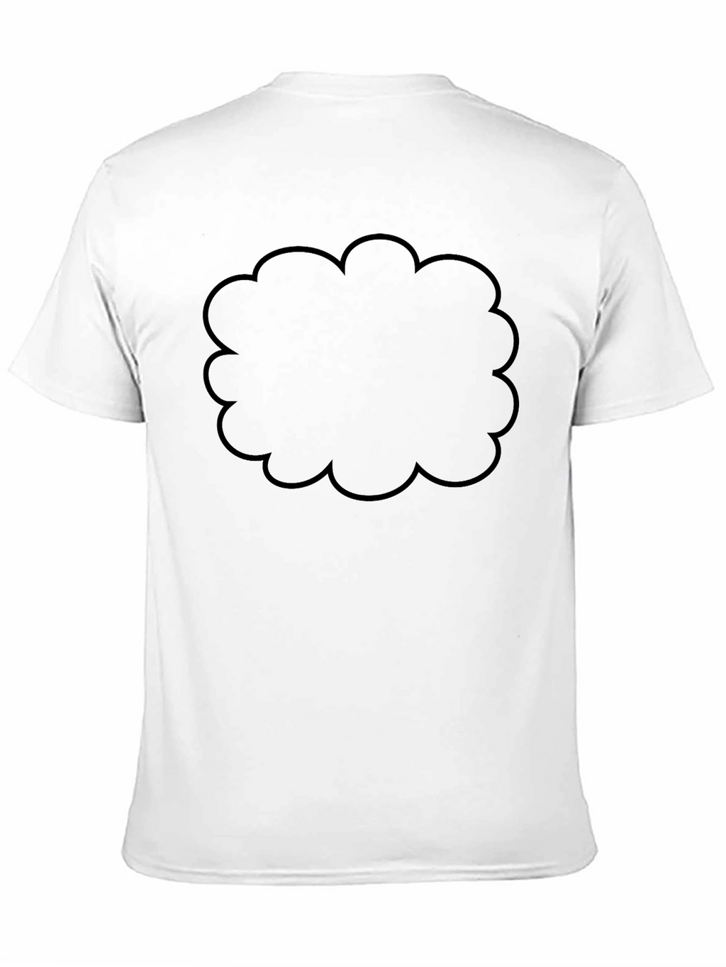 Black Cloud Graphic Mens T-Shirt