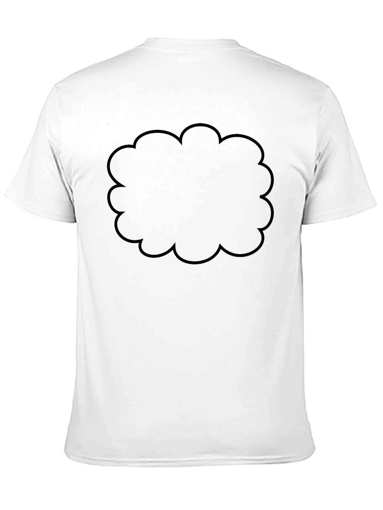 Black Cloud Graphic Mens T-Shirt