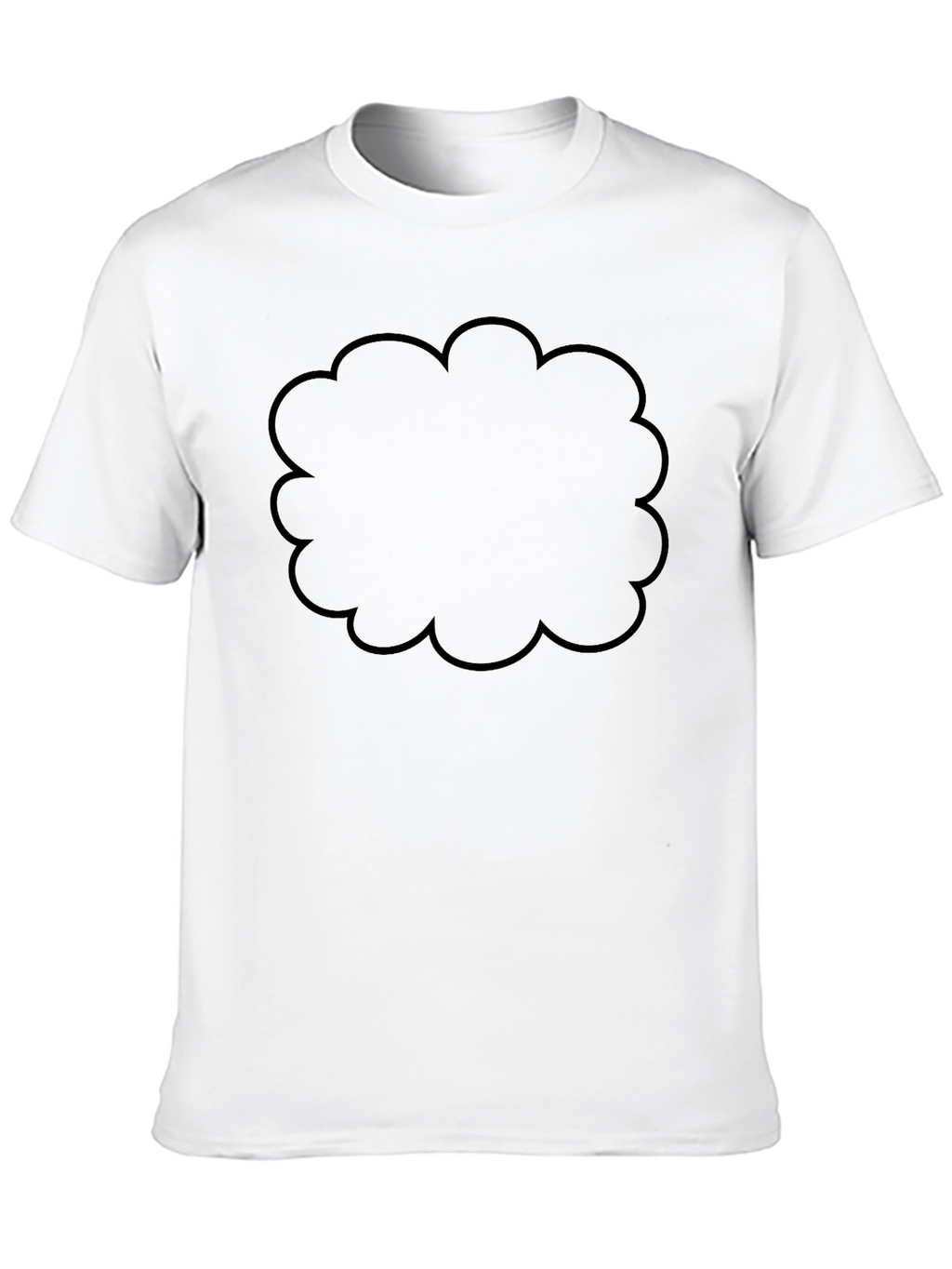 Black Cloud Graphic Mens T-Shirt