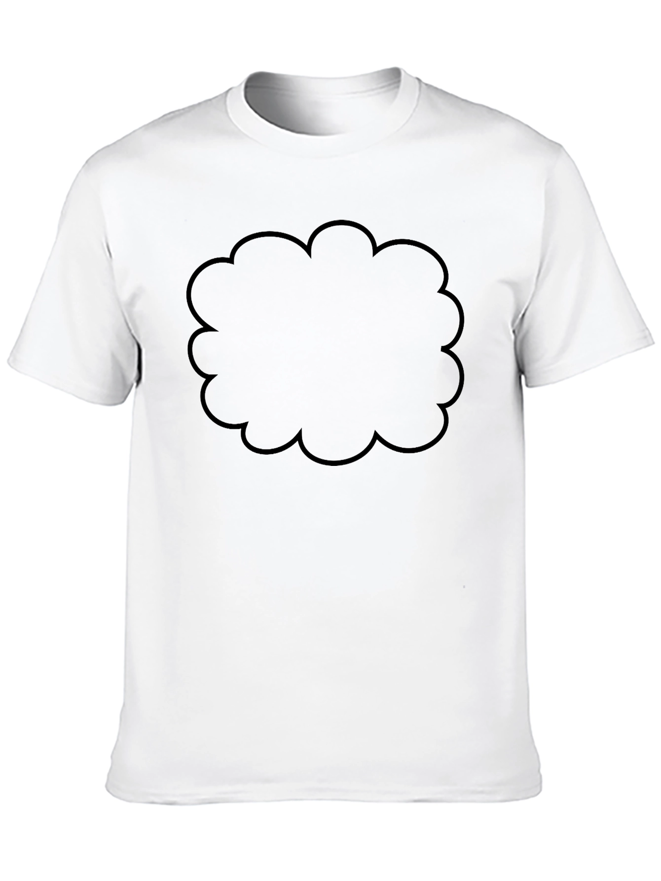 Black Cloud Graphic Mens T-Shirt