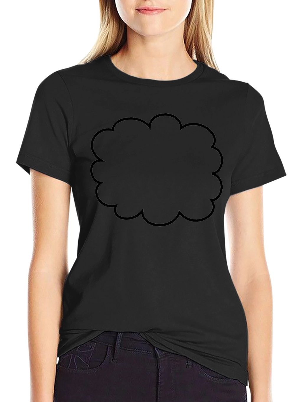 Black Cloud Graphic Mens T-Shirt
