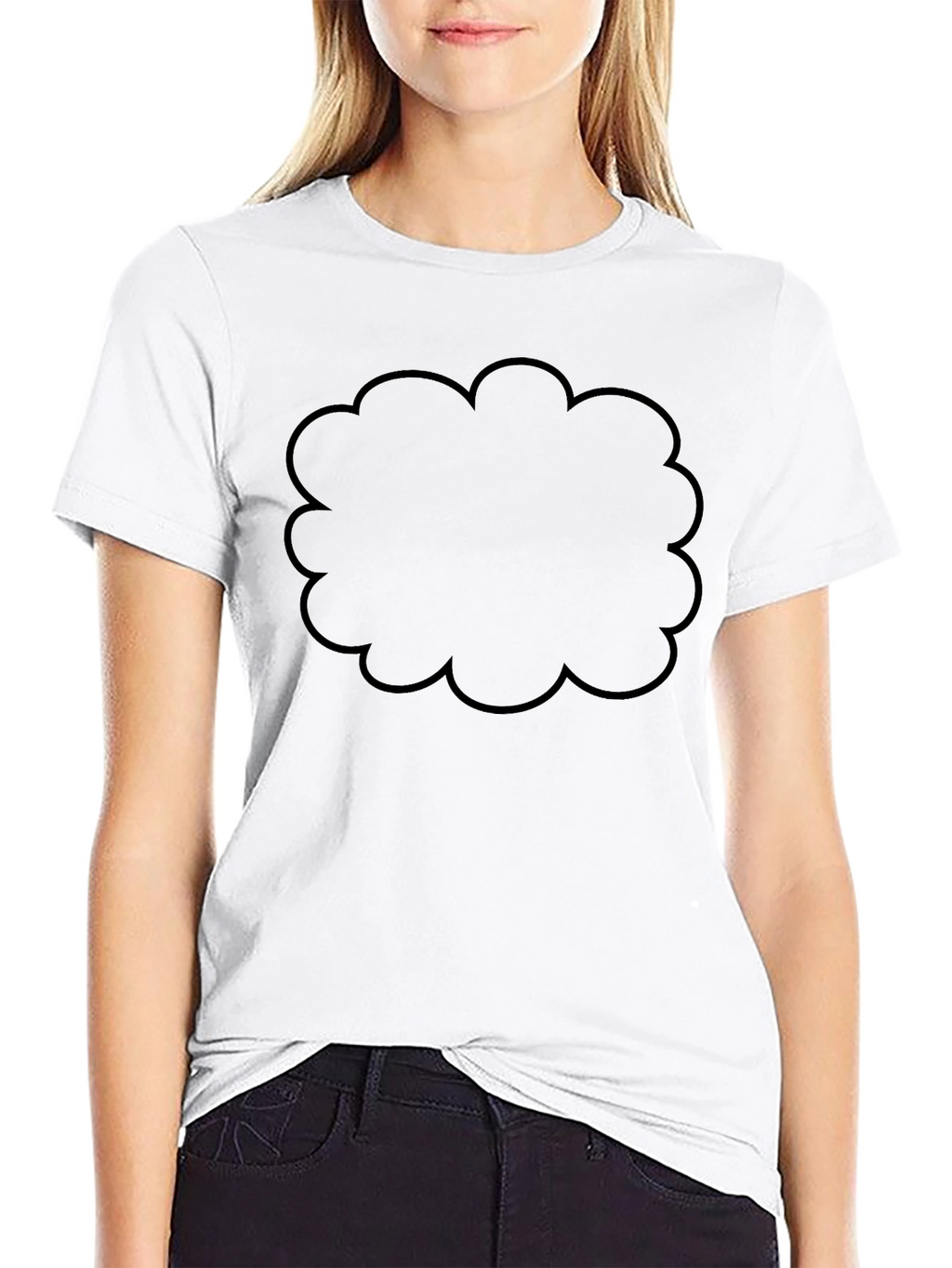 Black Cloud Graphic Mens T-Shirt