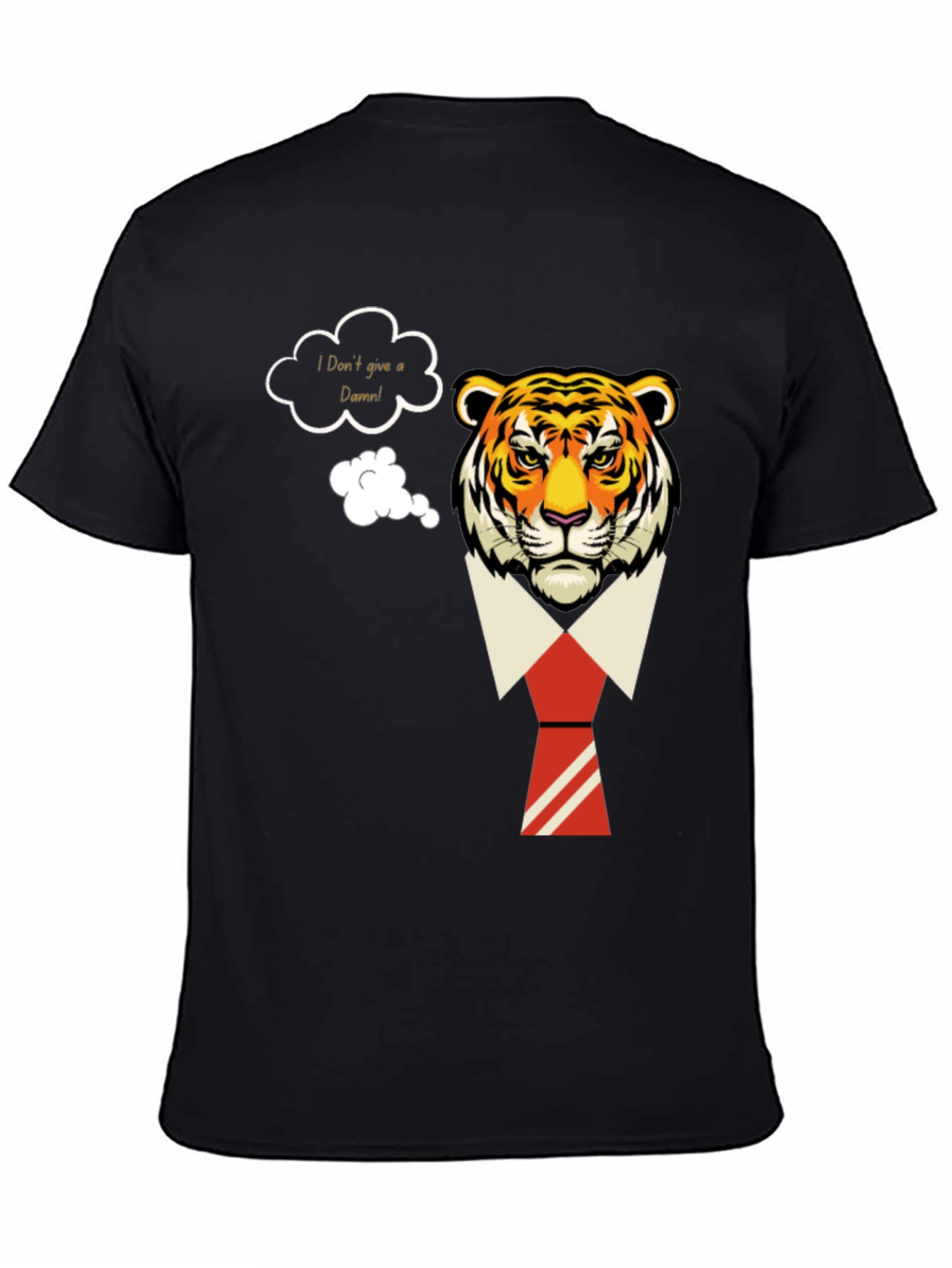 I Dont Give a Damn Tiger T-Shirt