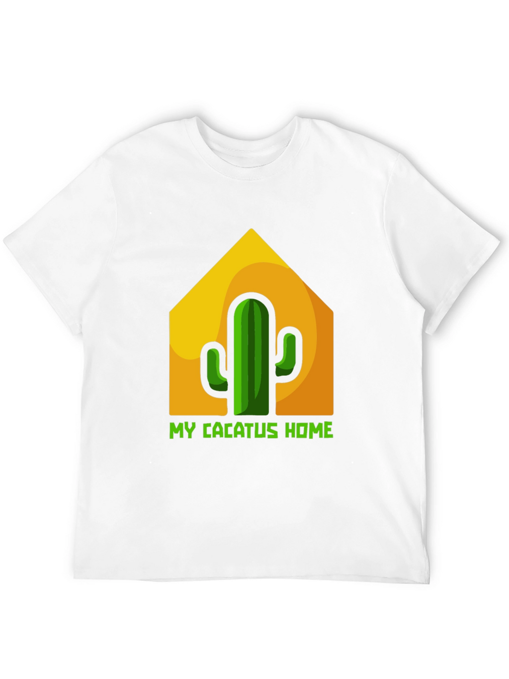 Cactus Home T-Shirt - Funny Plant Lover Tee
