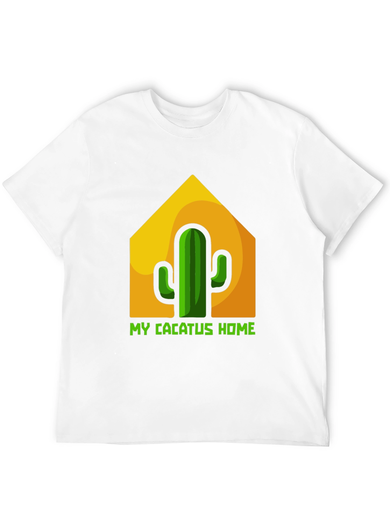 Cactus Home T-Shirt - Funny Plant Lover Tee