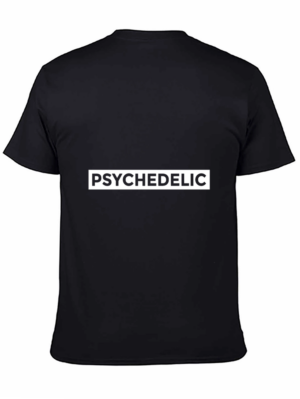 Psychedelic Graphic Black T-Shirt