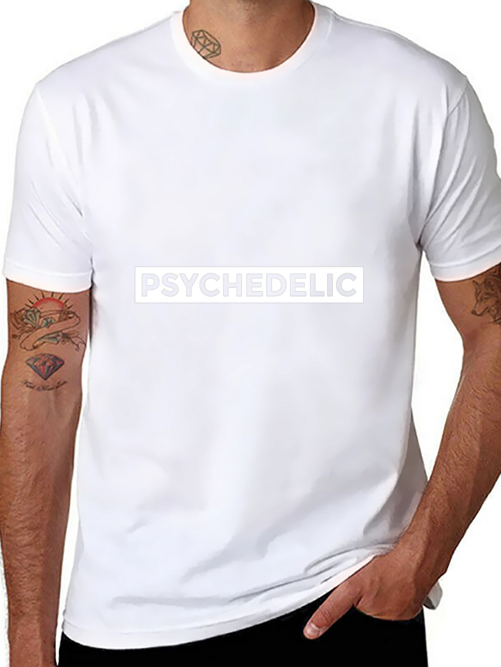 Psychedelic Graphic Black T-Shirt