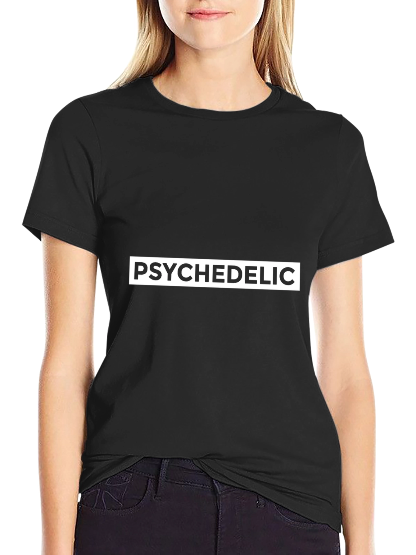 Psychedelic Graphic Black T-Shirt
