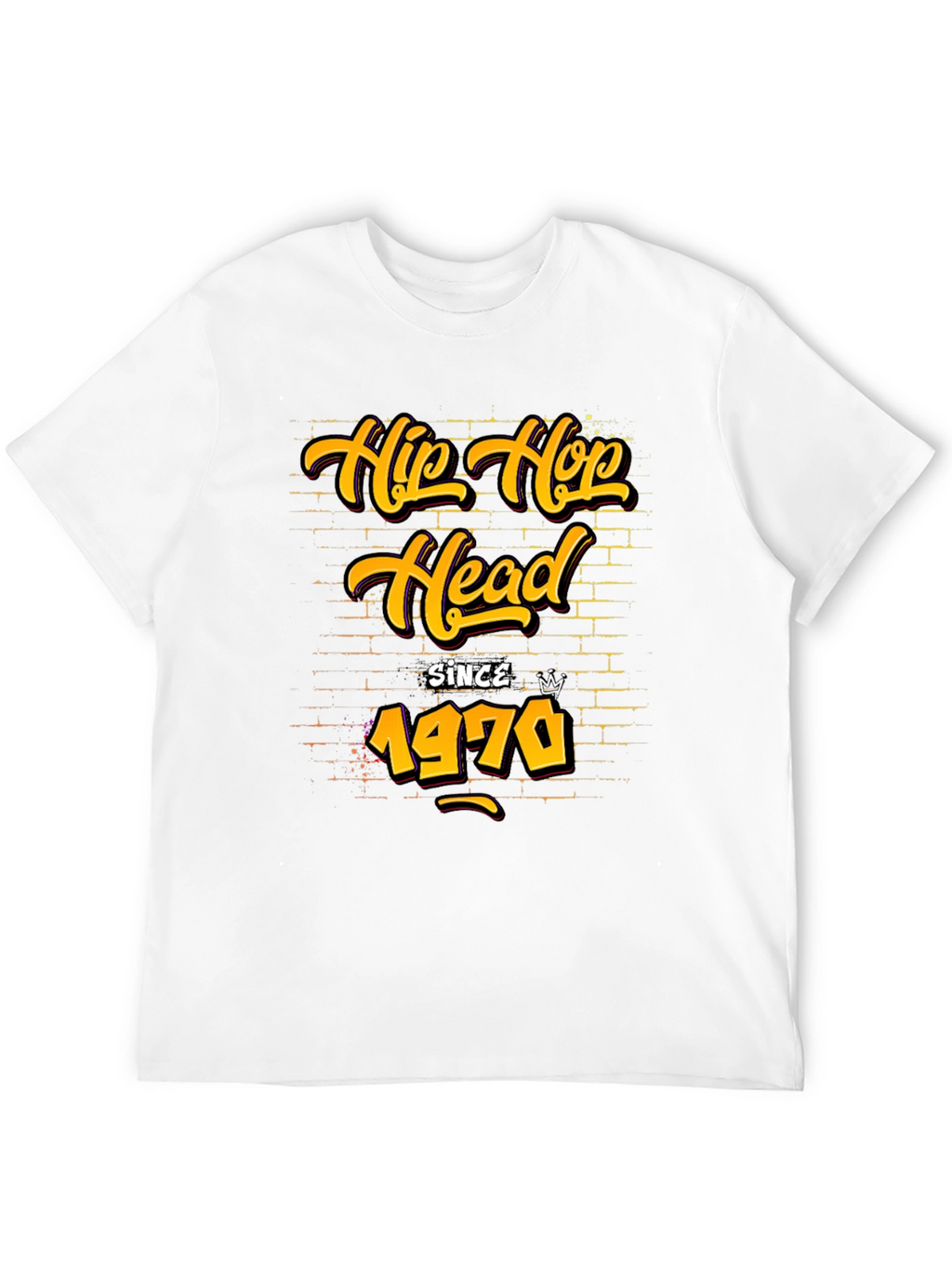 Hip Hop Head Since 1970 T-Shirt