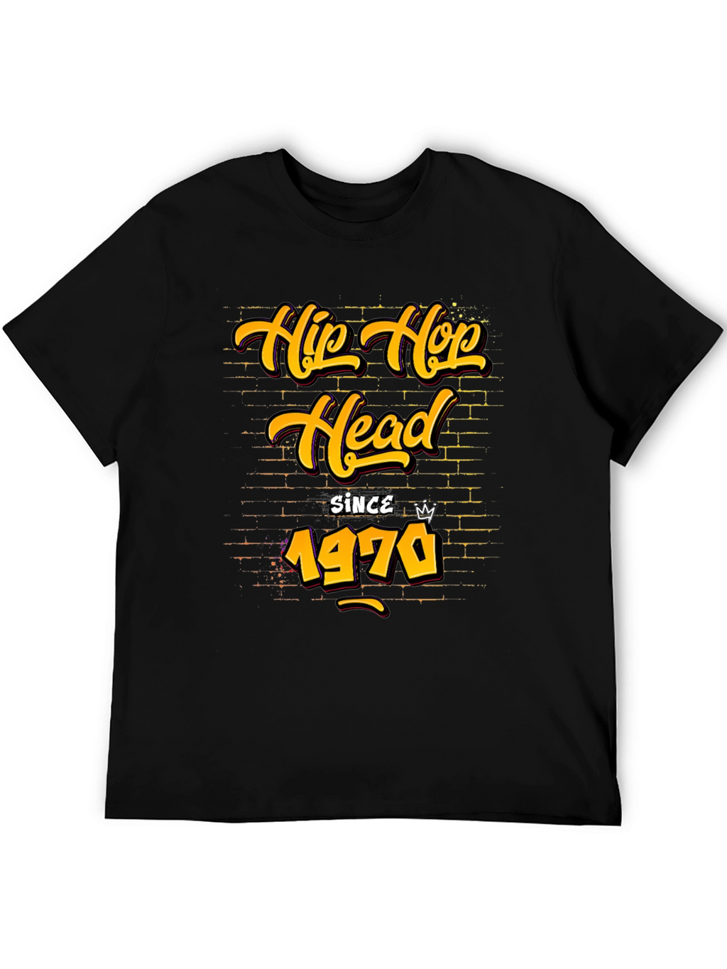 Hip Hop Head Since 1970 T-Shirt
