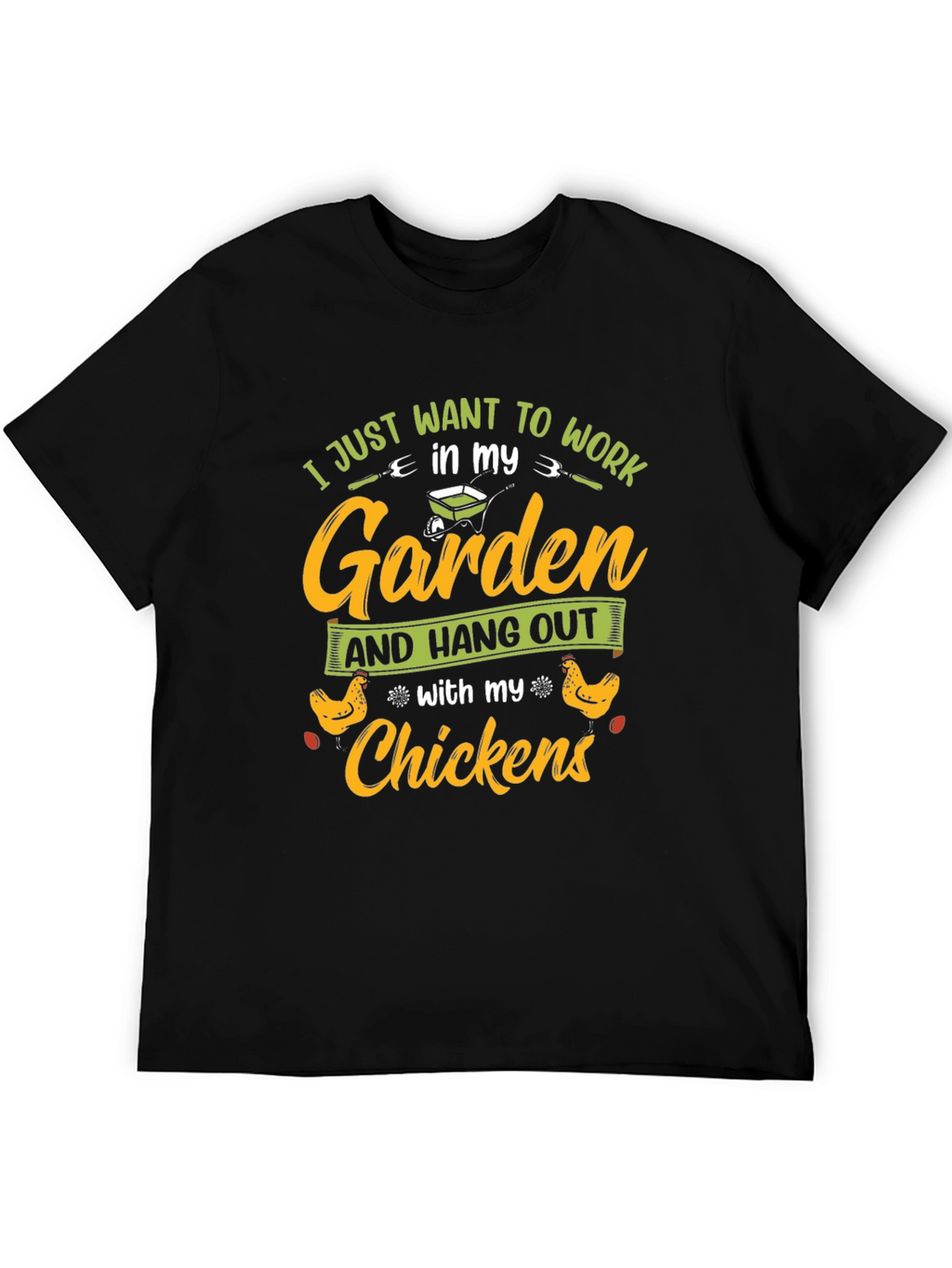 Gardening & Chickens T-Shirt
