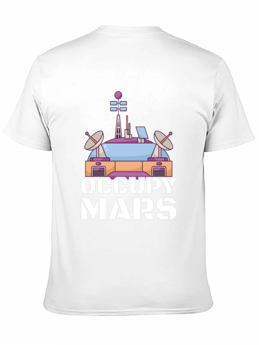 Occupy Mars Graphic T-Shirt - Space Exploration Tee