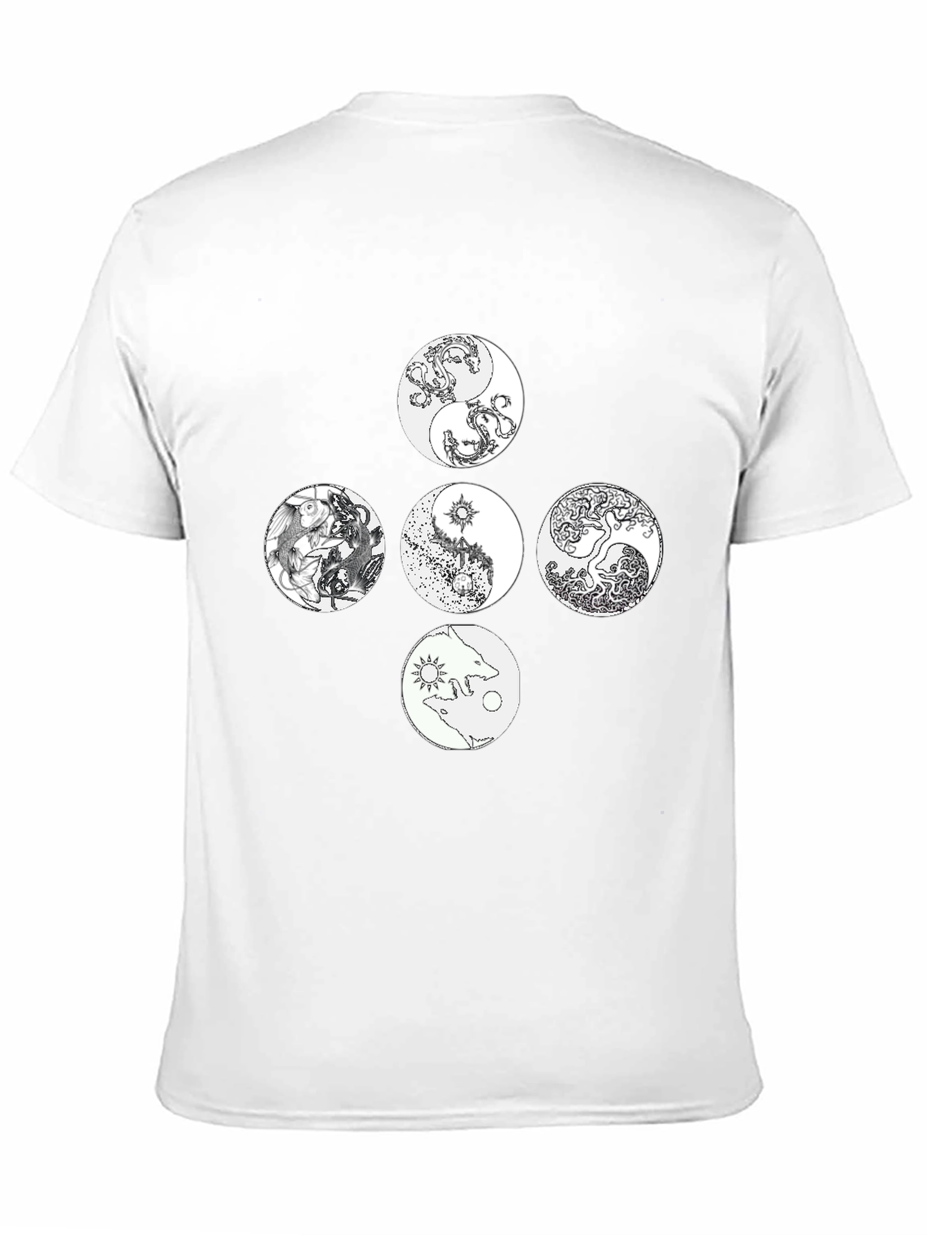 Yin Yang Symbol T-Shirt